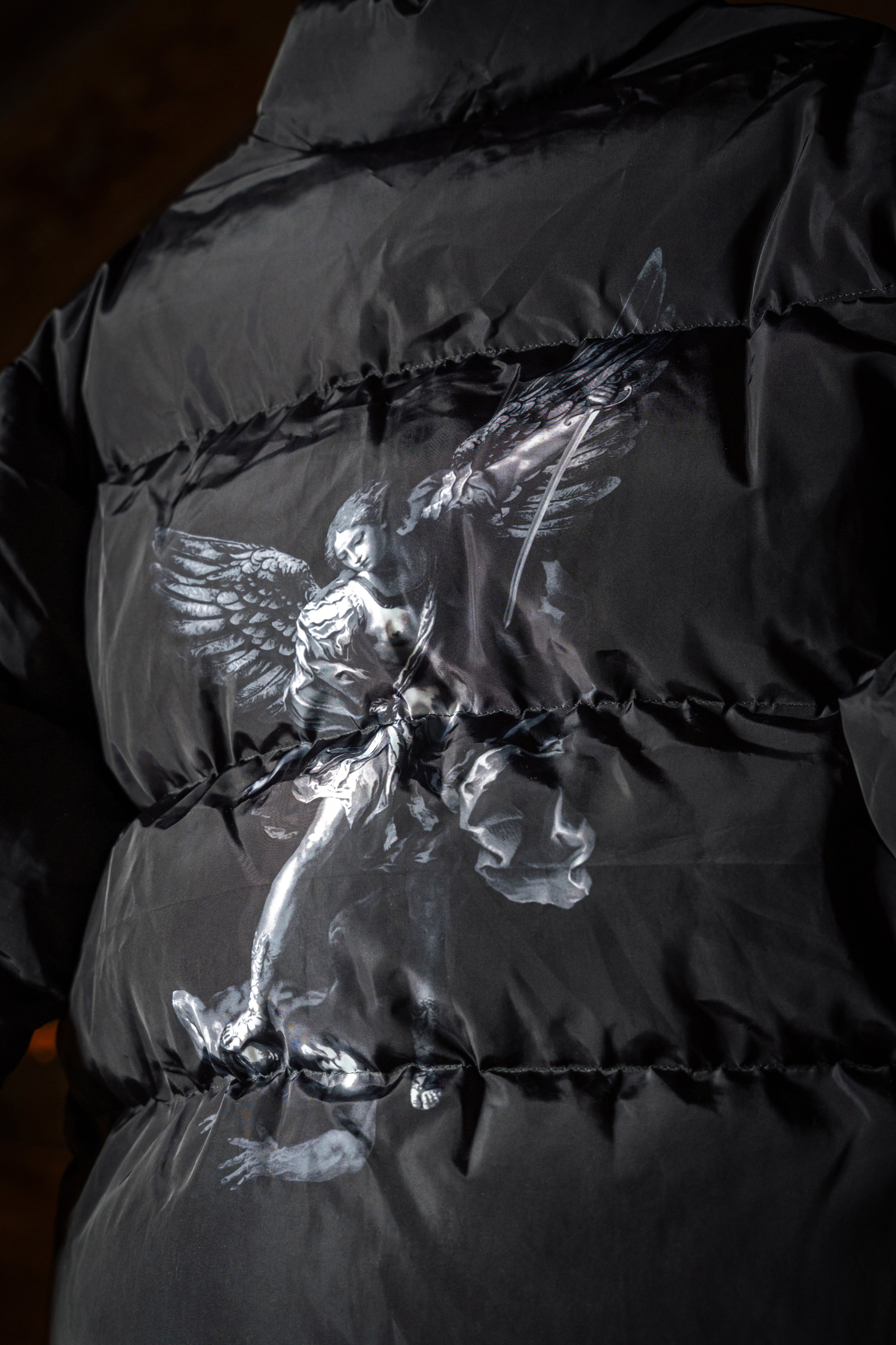 Archangel Michael Puffer Jacket