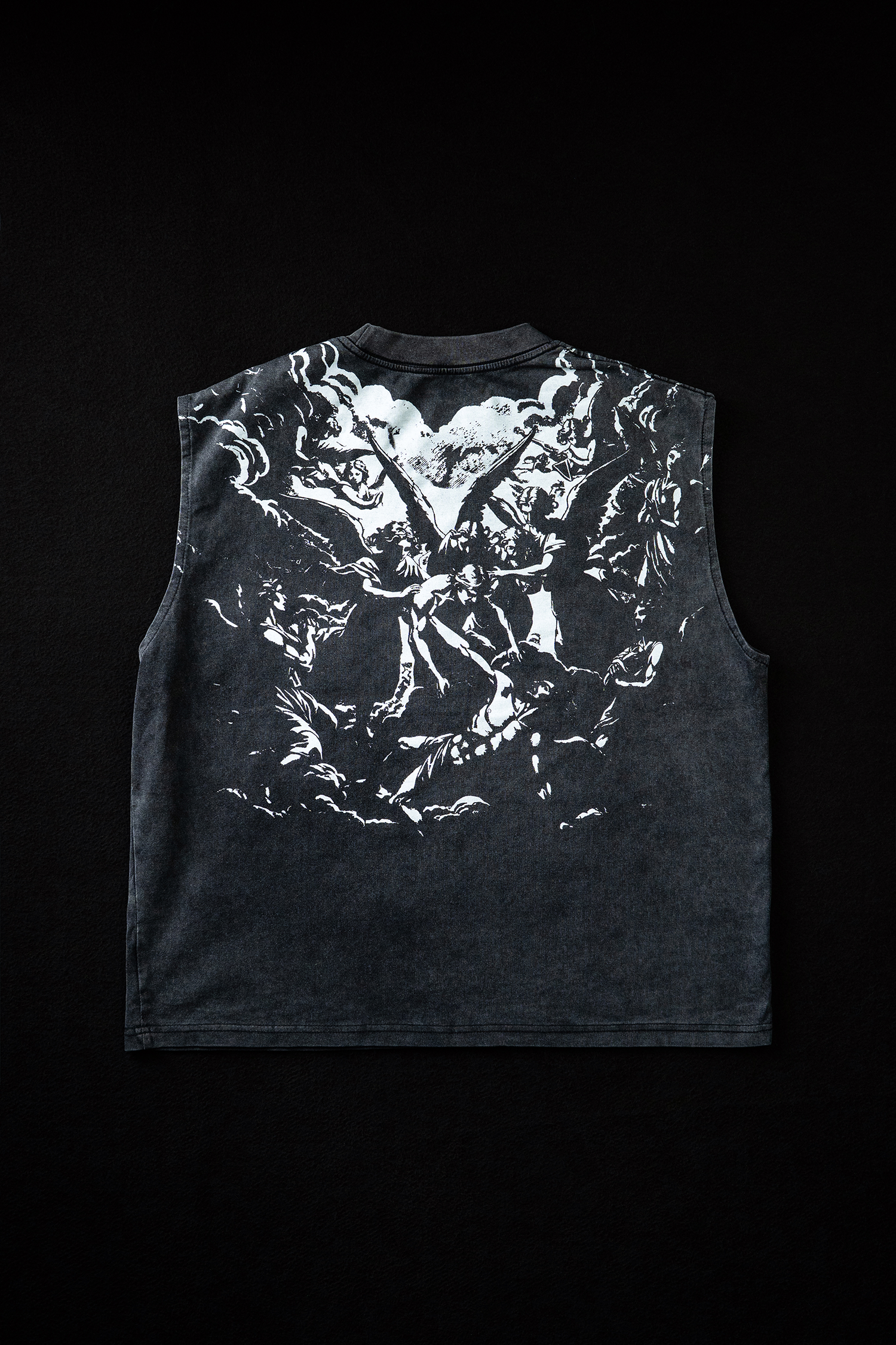 Crucifixion Cut Off Tee