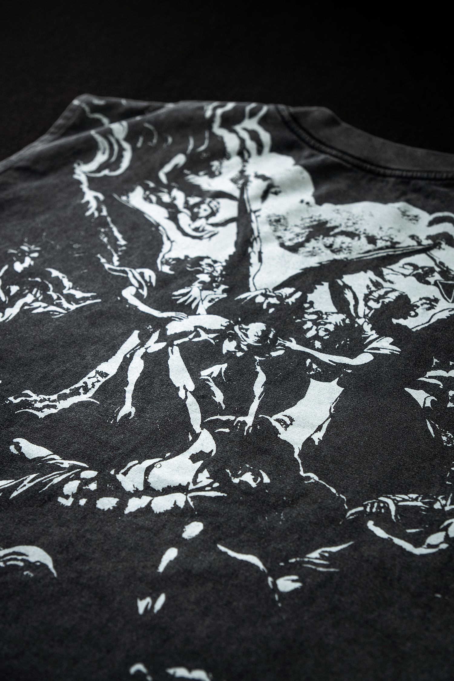 Crucifixion Cut Off Tee