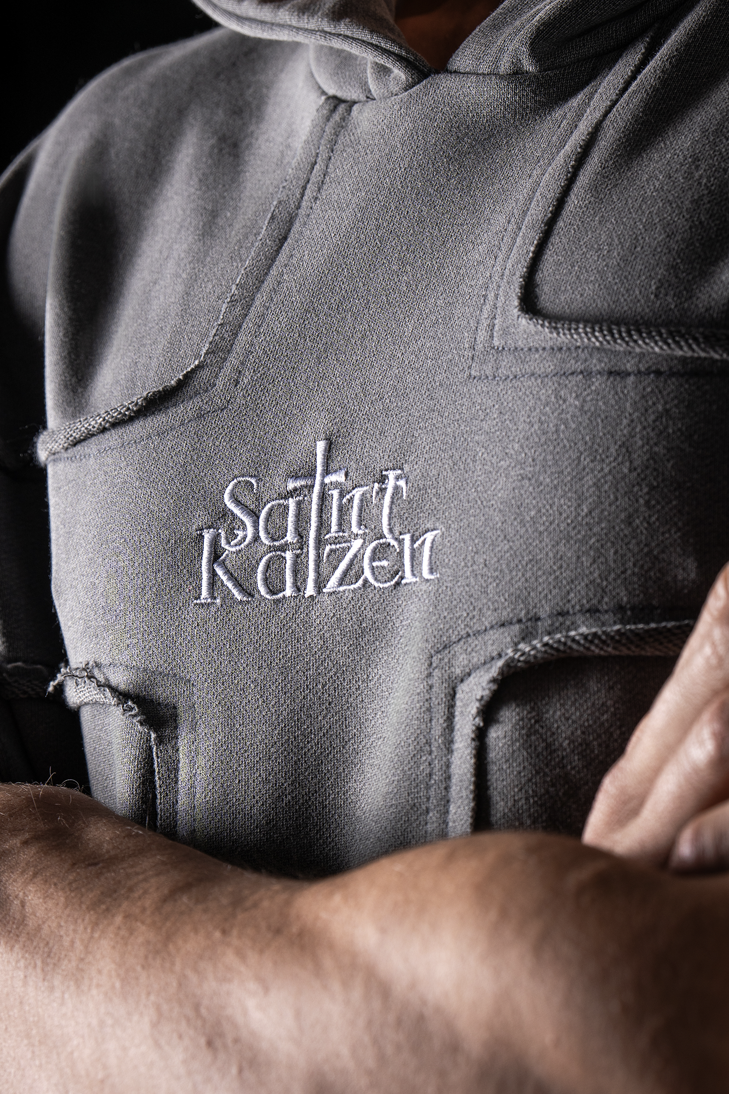 Psalm 28:7 Sleeveless Hoodie