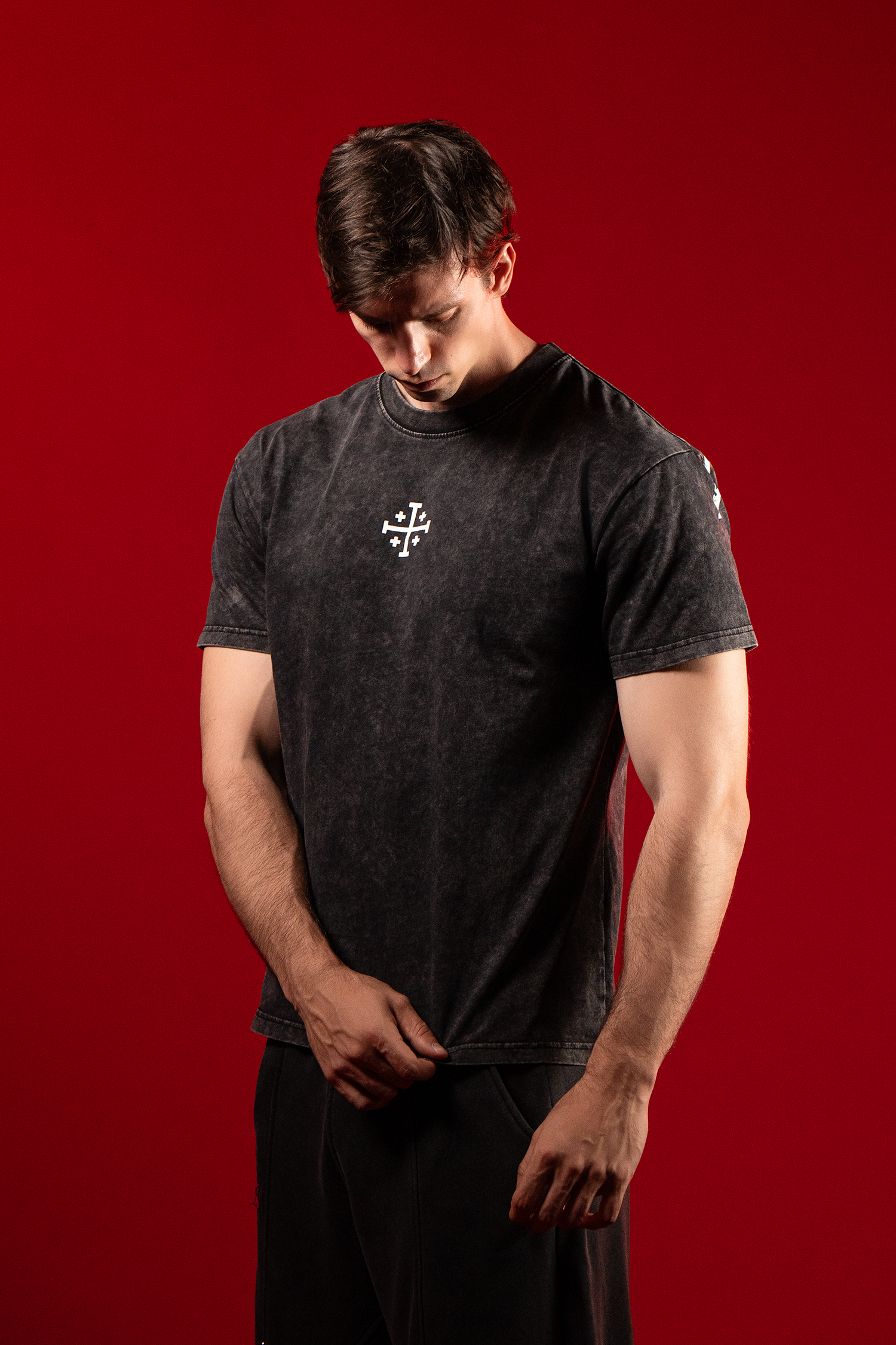 Deus Vult T-Shirt - Black