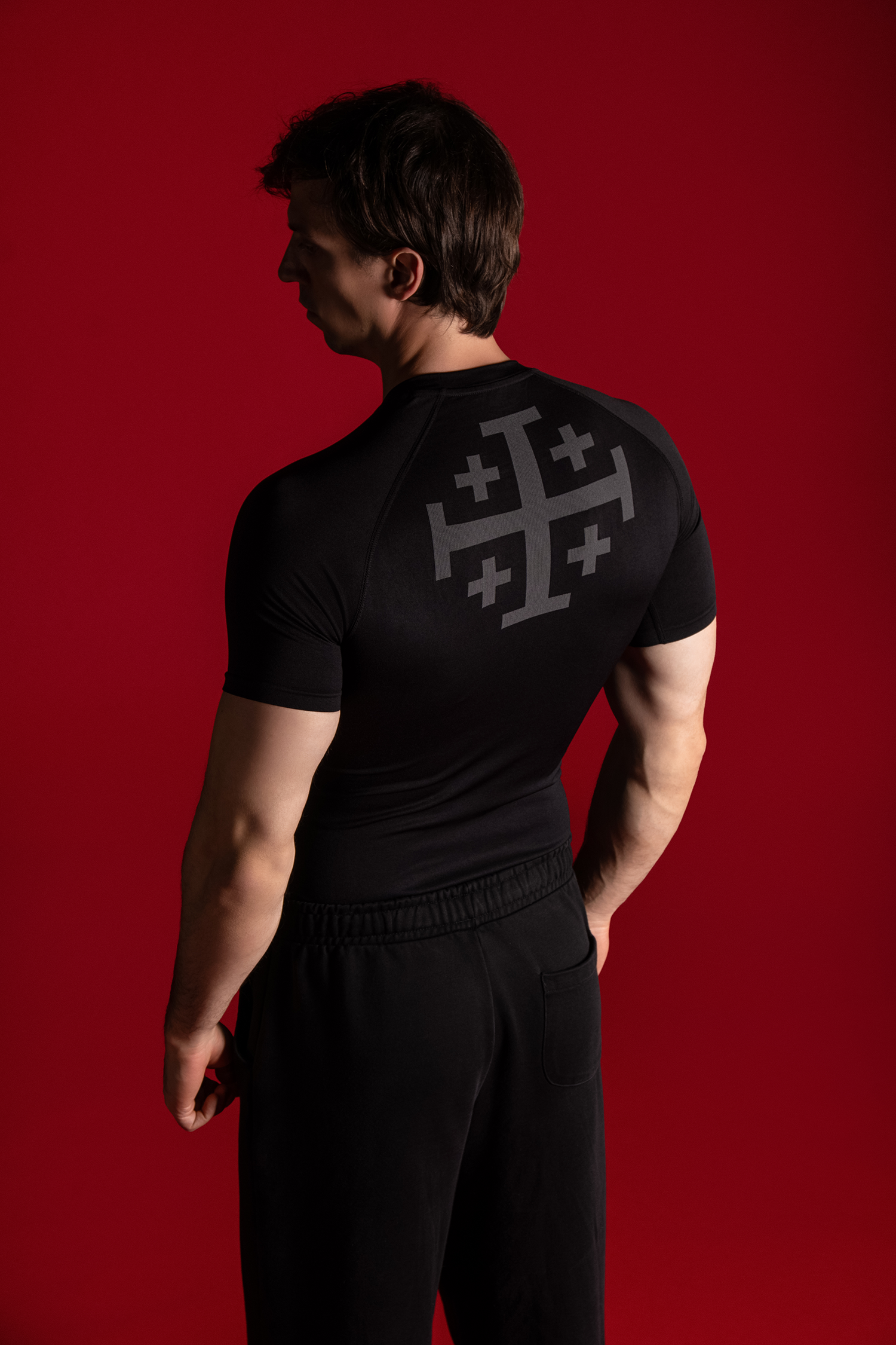 Jerusalem Cross Compression Tee