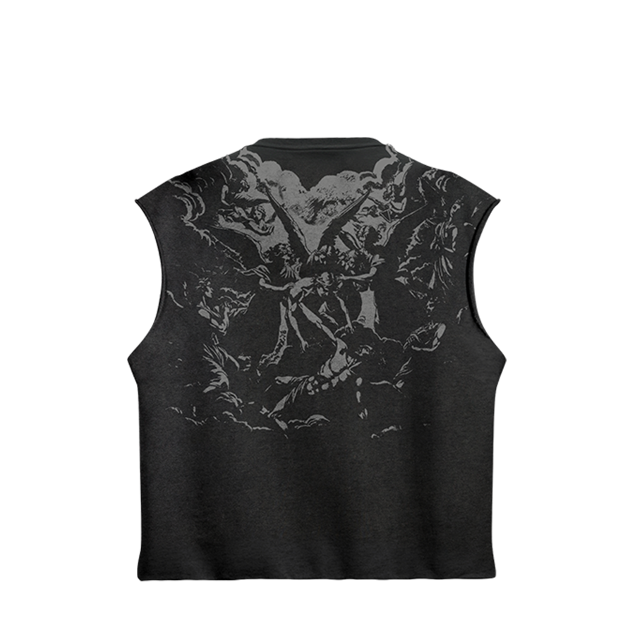 Crucifixion Cut Off Tee