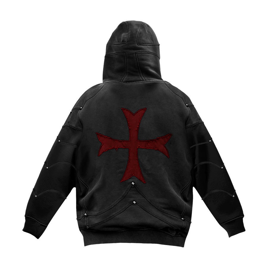 Crusader Armor Zip Up Hoodie