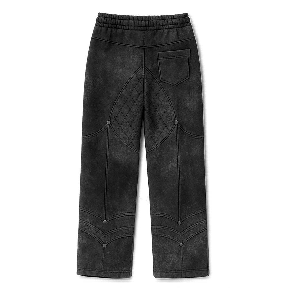 Saint Kaizen essential Christian gym wear Crusader Armor Joggers. Spiritual Designs with premium cotton blend and soft terry fleece lining.