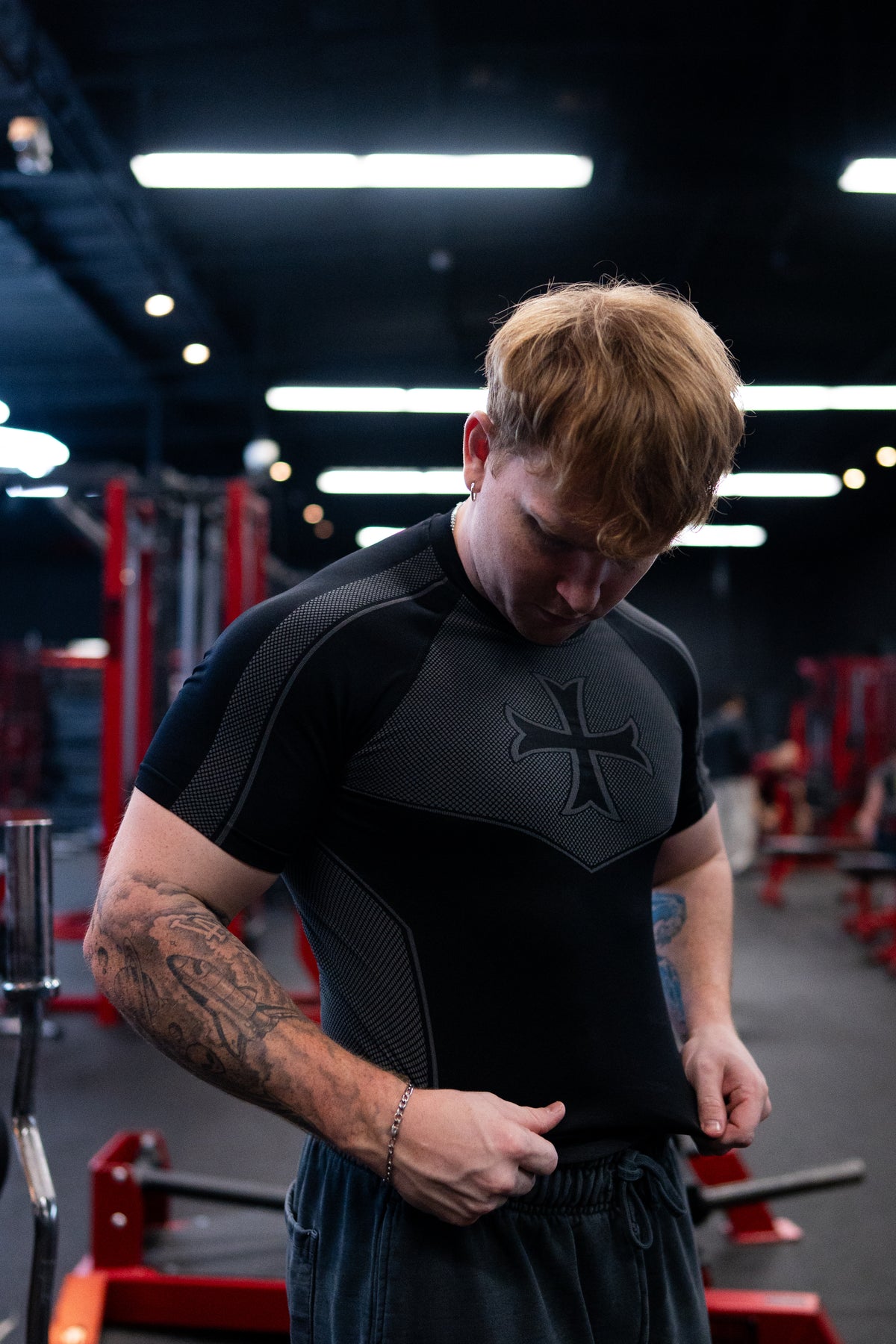 Crusader Cross Compression Tee