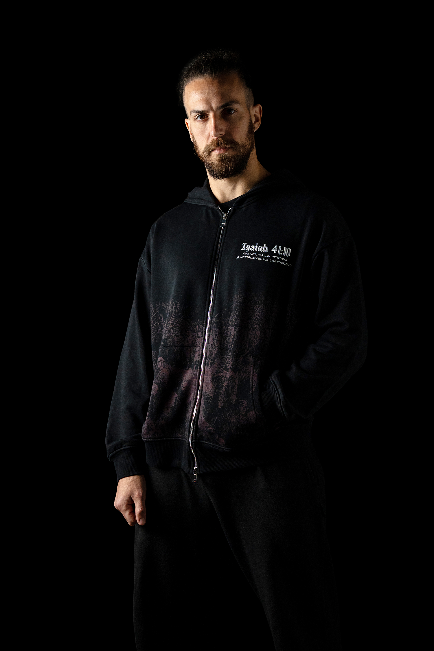 Isaiah 41:10 Zip Up Hoodie