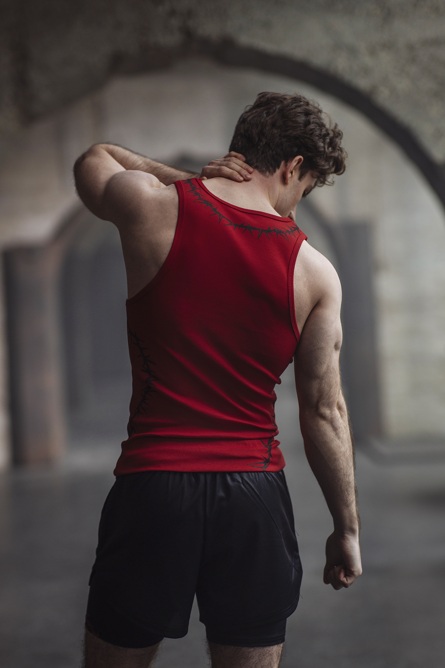 Risen Tank Top - Red