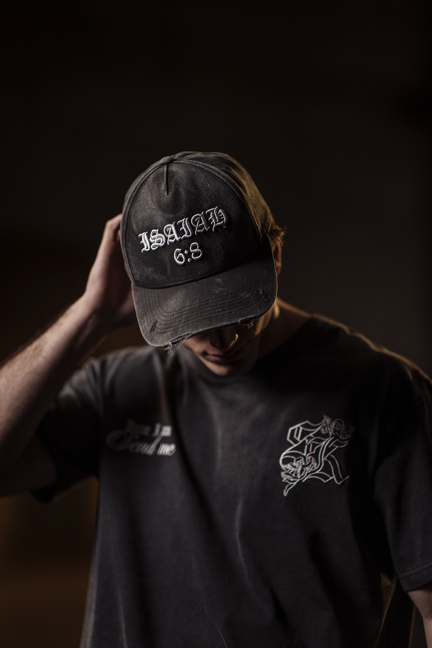 Isaiah 6:8 Embroiderey Cap