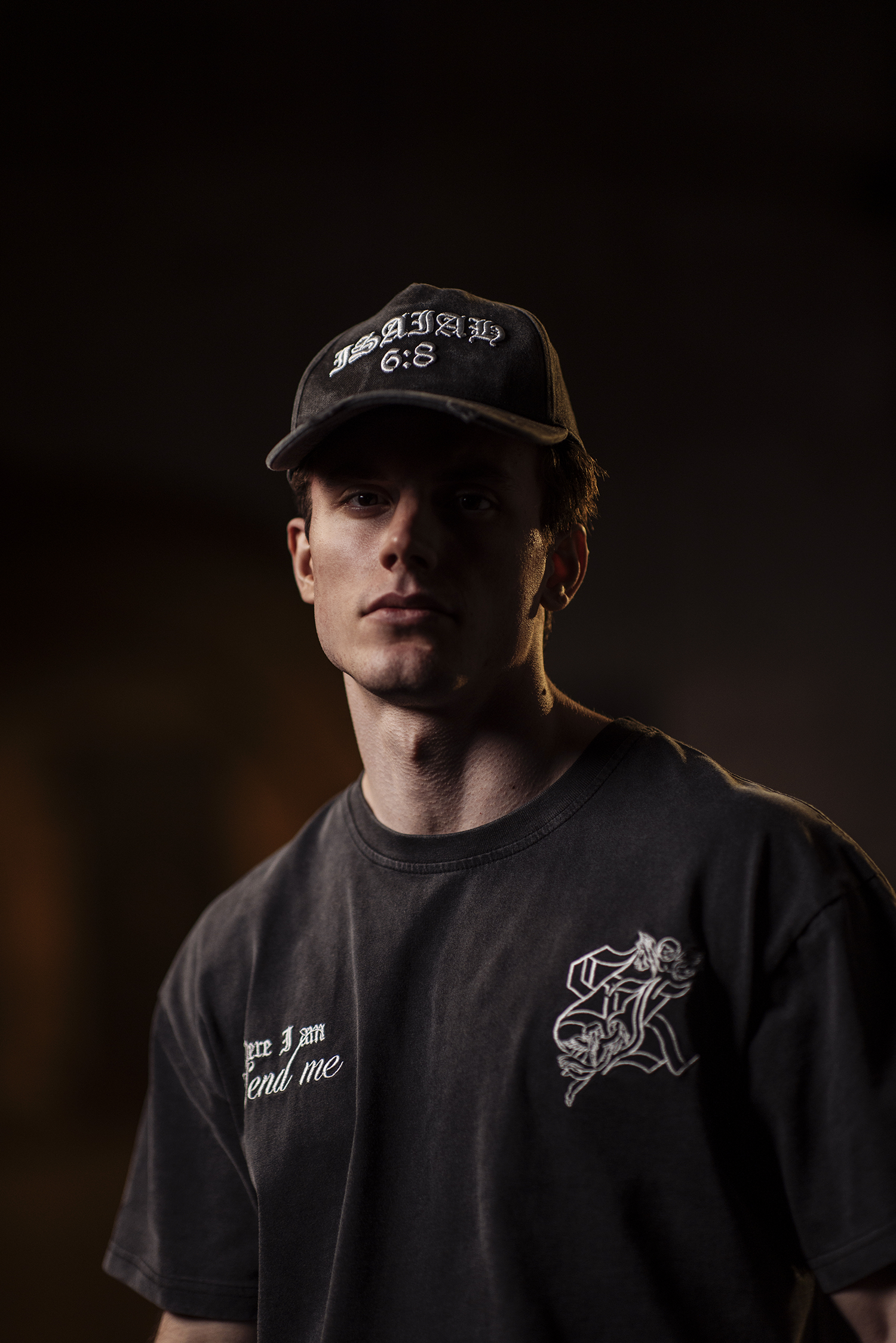 Isaiah 6:8 Embroiderey Cap