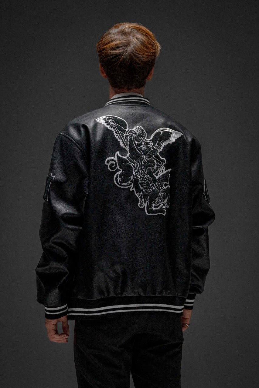 Archangel Michael Varsity Jacket