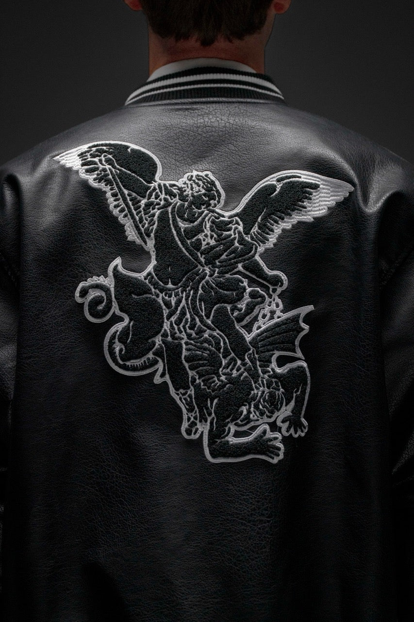 Archangel Michael Varsity Jacket