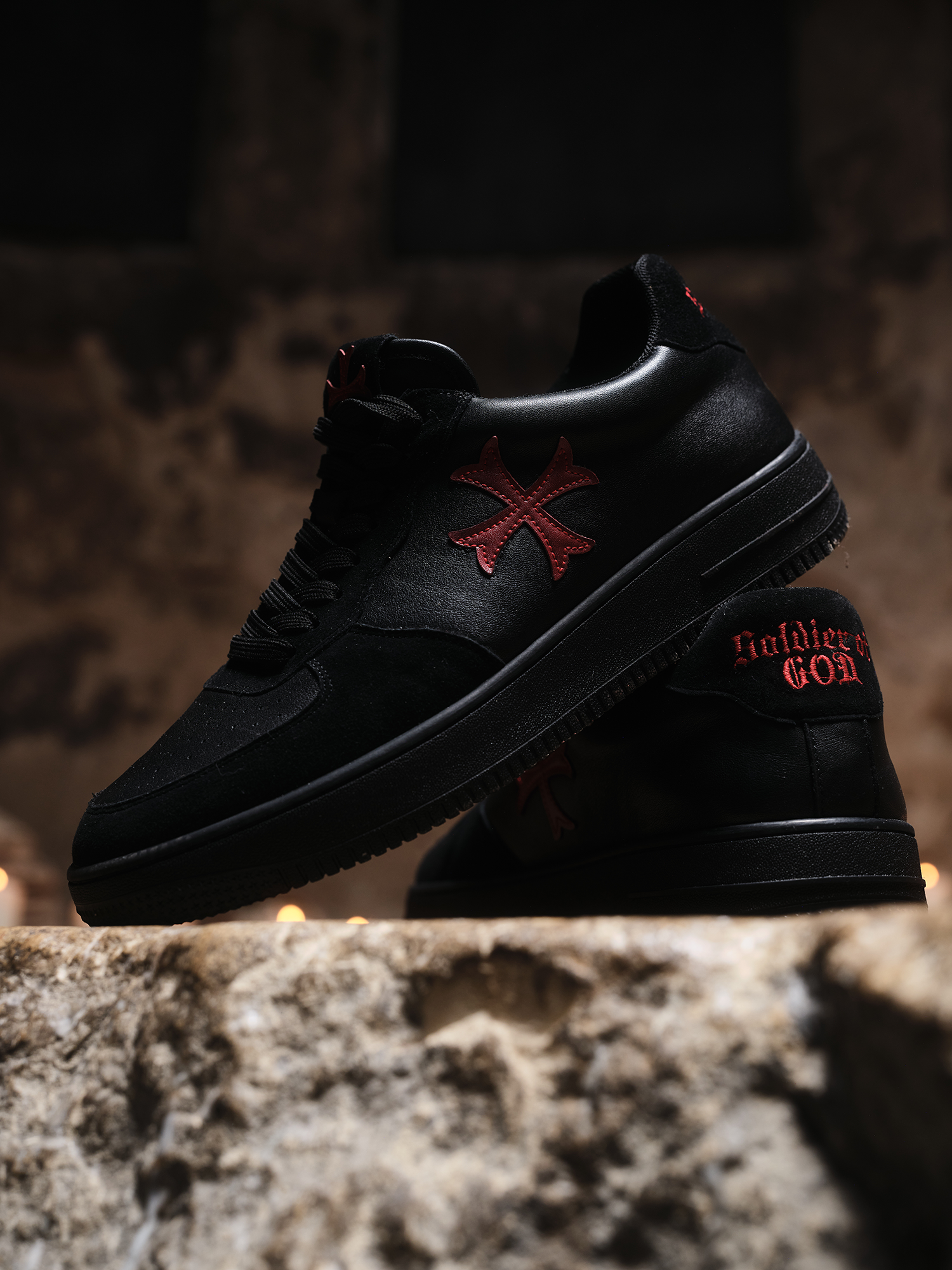 Crusader Cross Sneakers