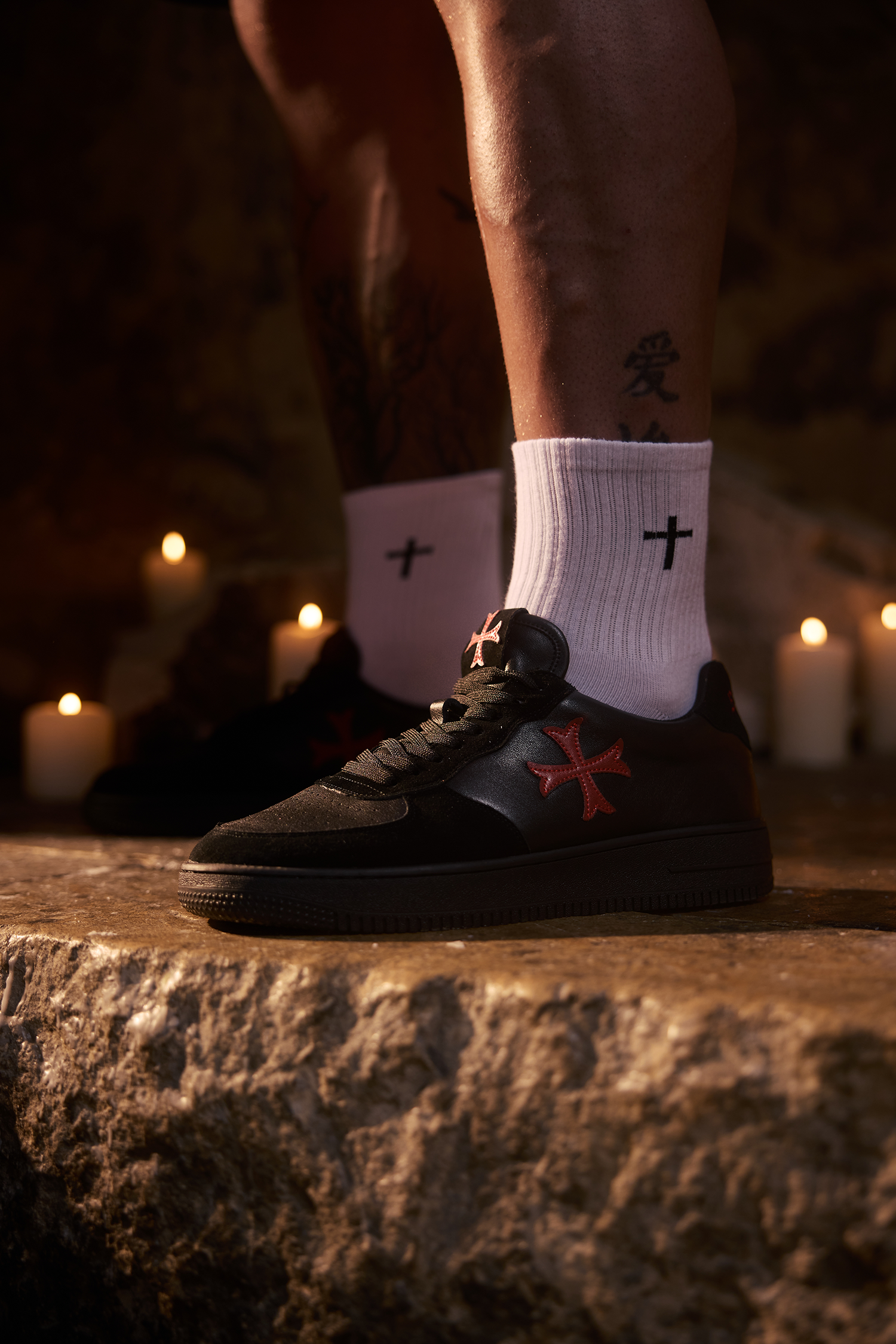 Crusader Cross Sneakers
