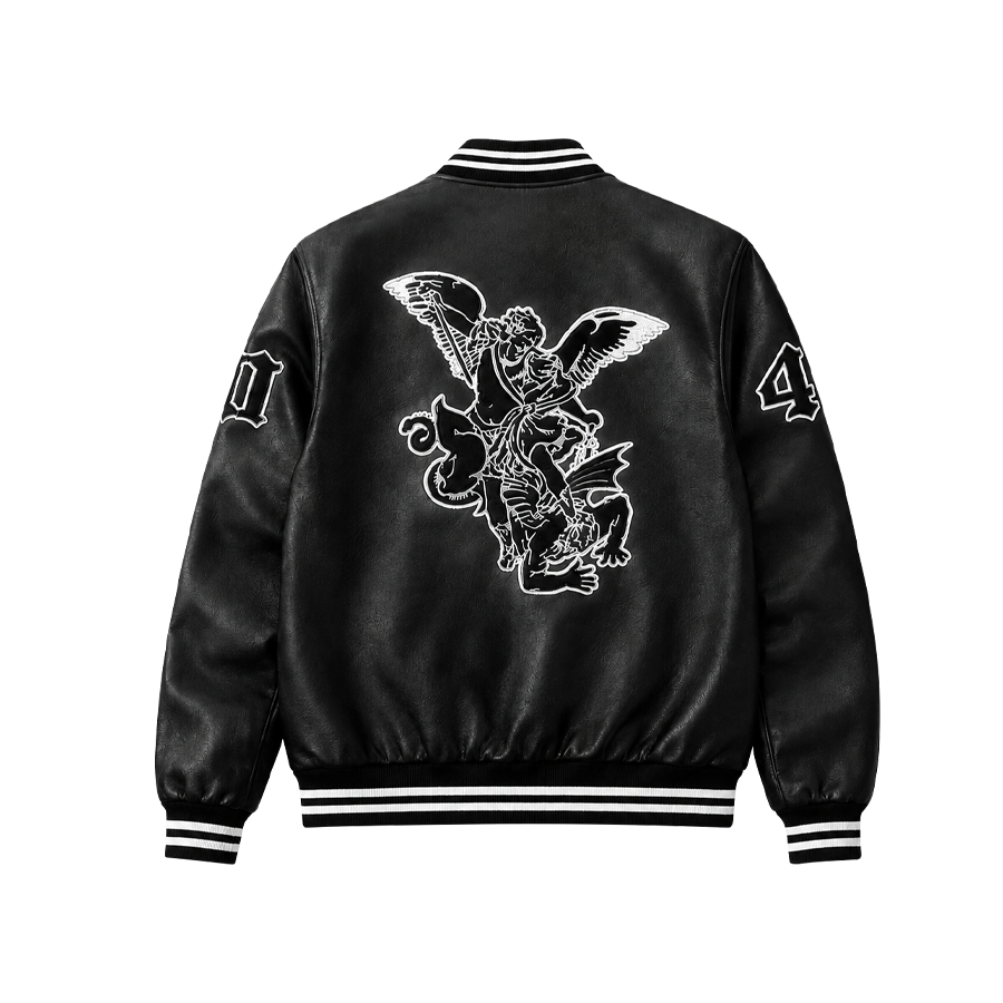 Archangel Michael Varsity Jacket