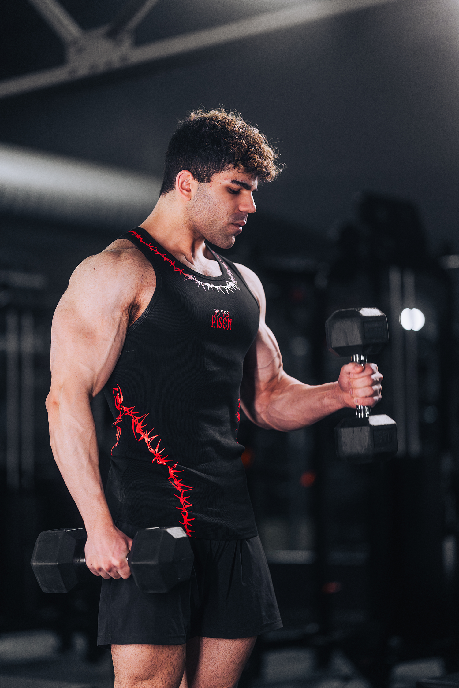 Risen Tank Top - Black