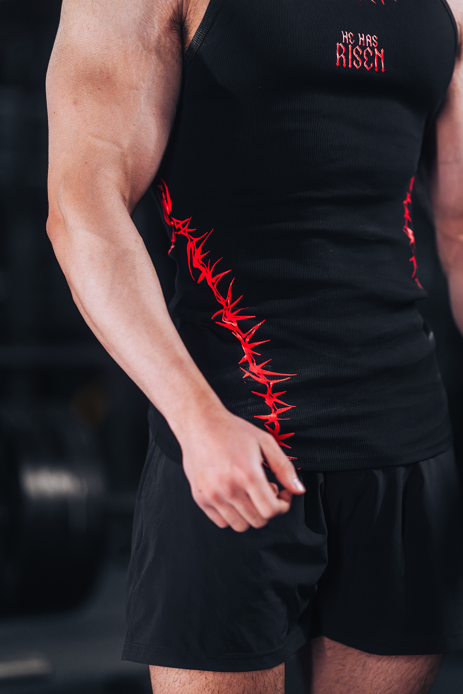 Risen Tank Top - Black