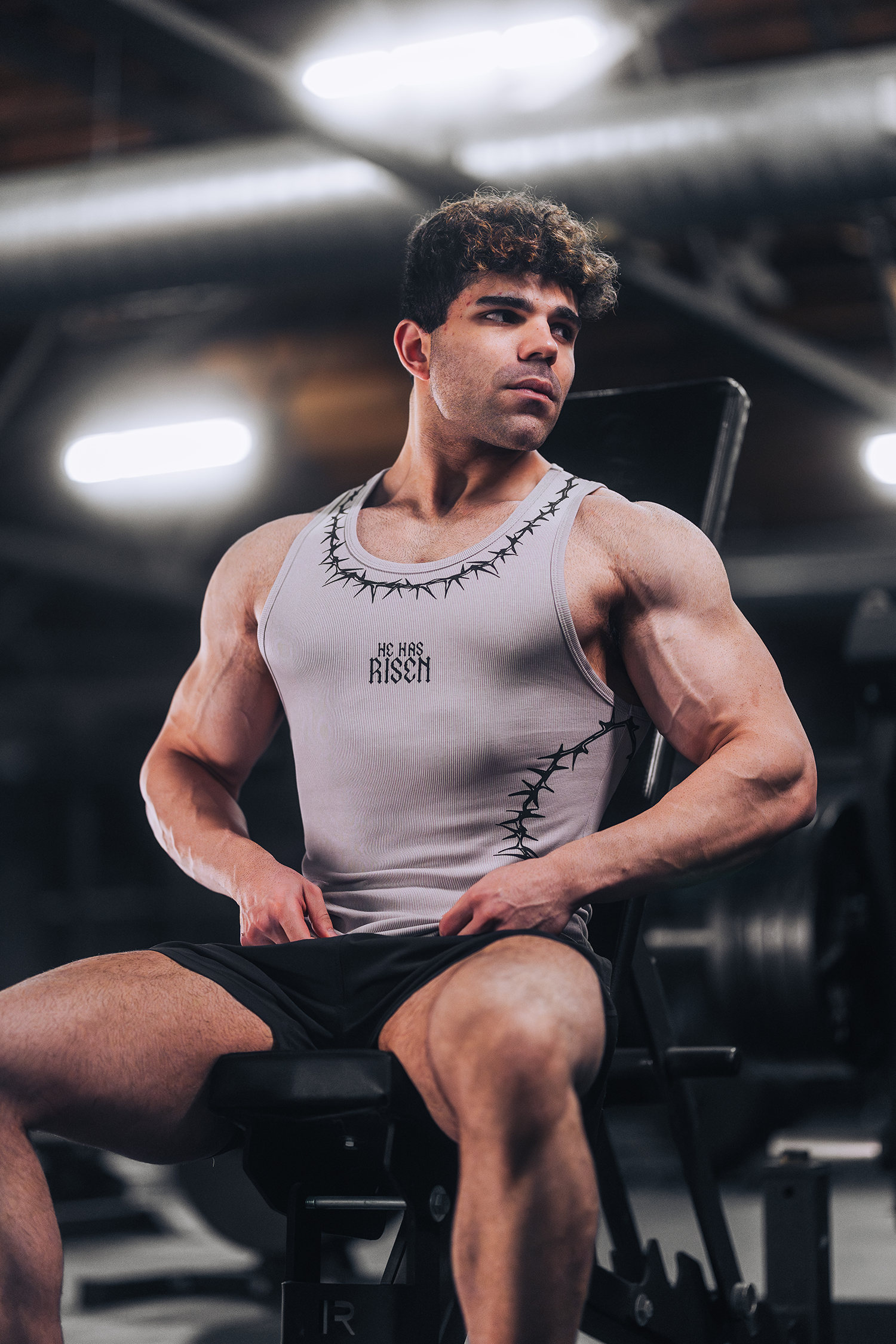 Risen Tank Top - Gray