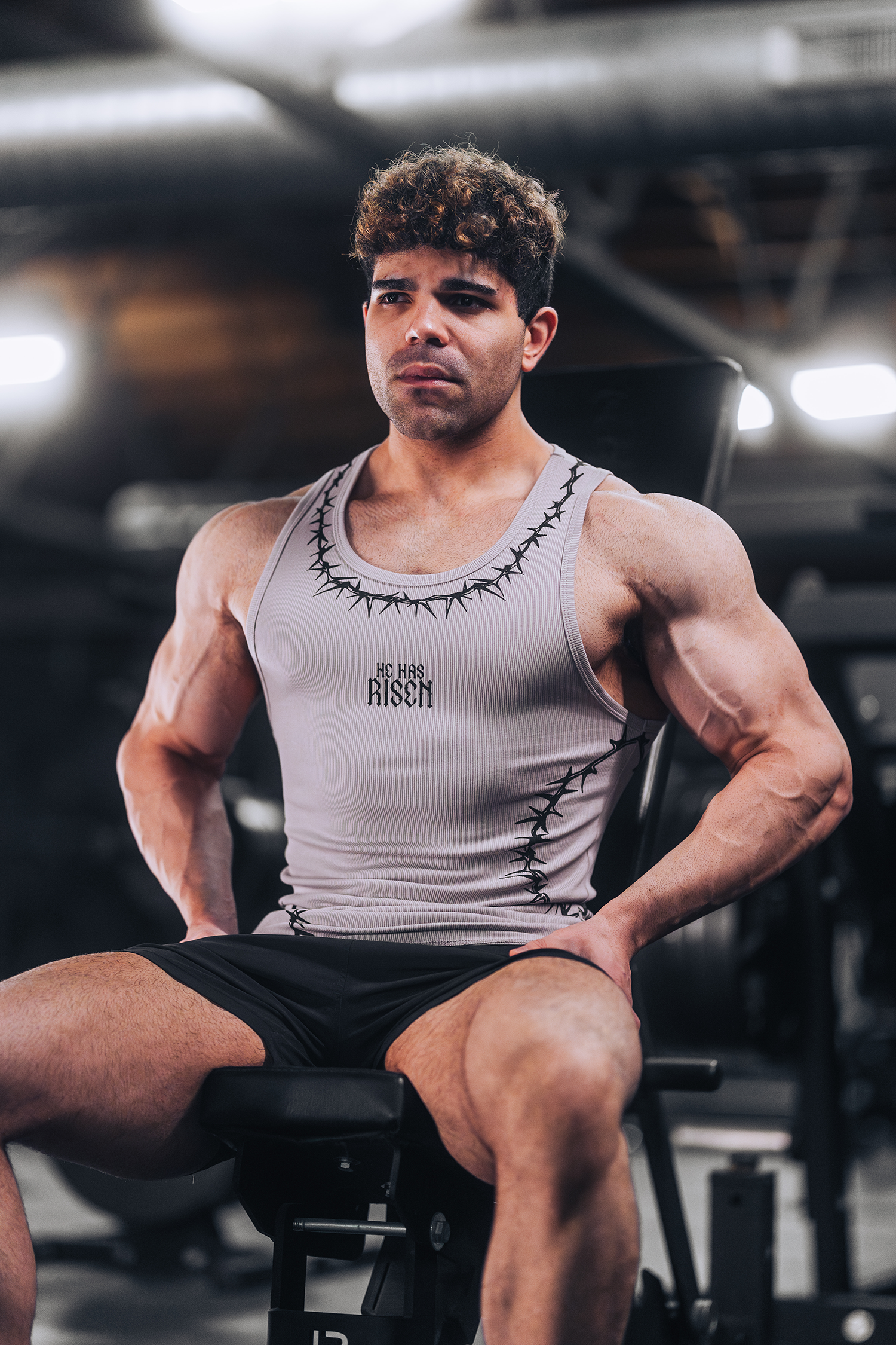 Risen Tank Top - Gray