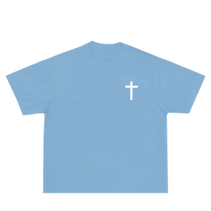 Christ Is King Pump Cover - Light Blue
