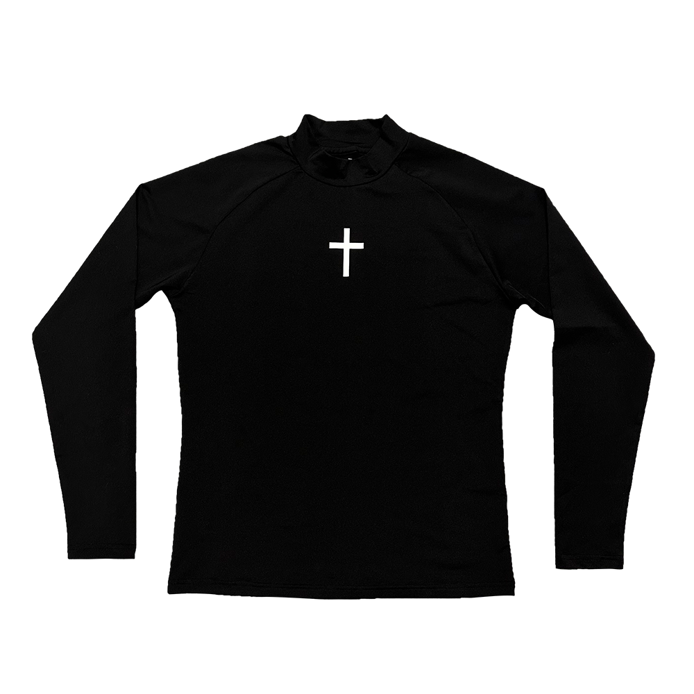 Cross Long Sleeve Compression - Black – Saint Kaizen