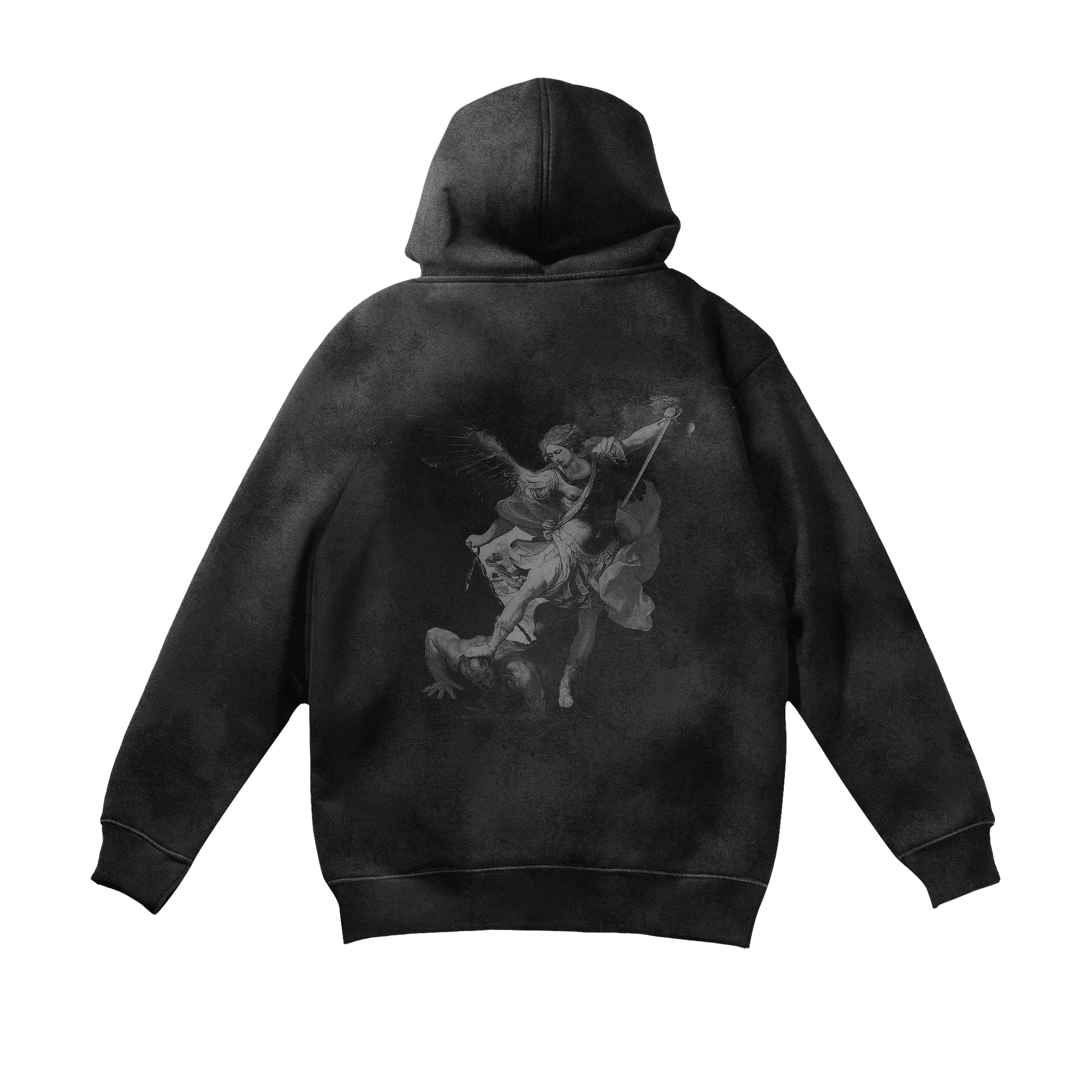 Archangel Michael Hoodie - Acid Wash