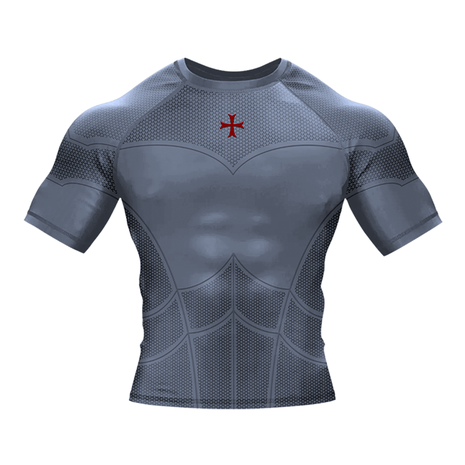 Crusader Armor Compression Tee - Gray