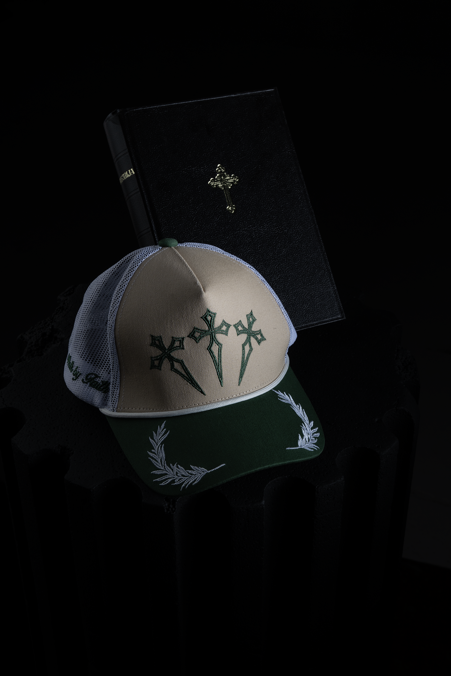 Redeemer Cap - White Green