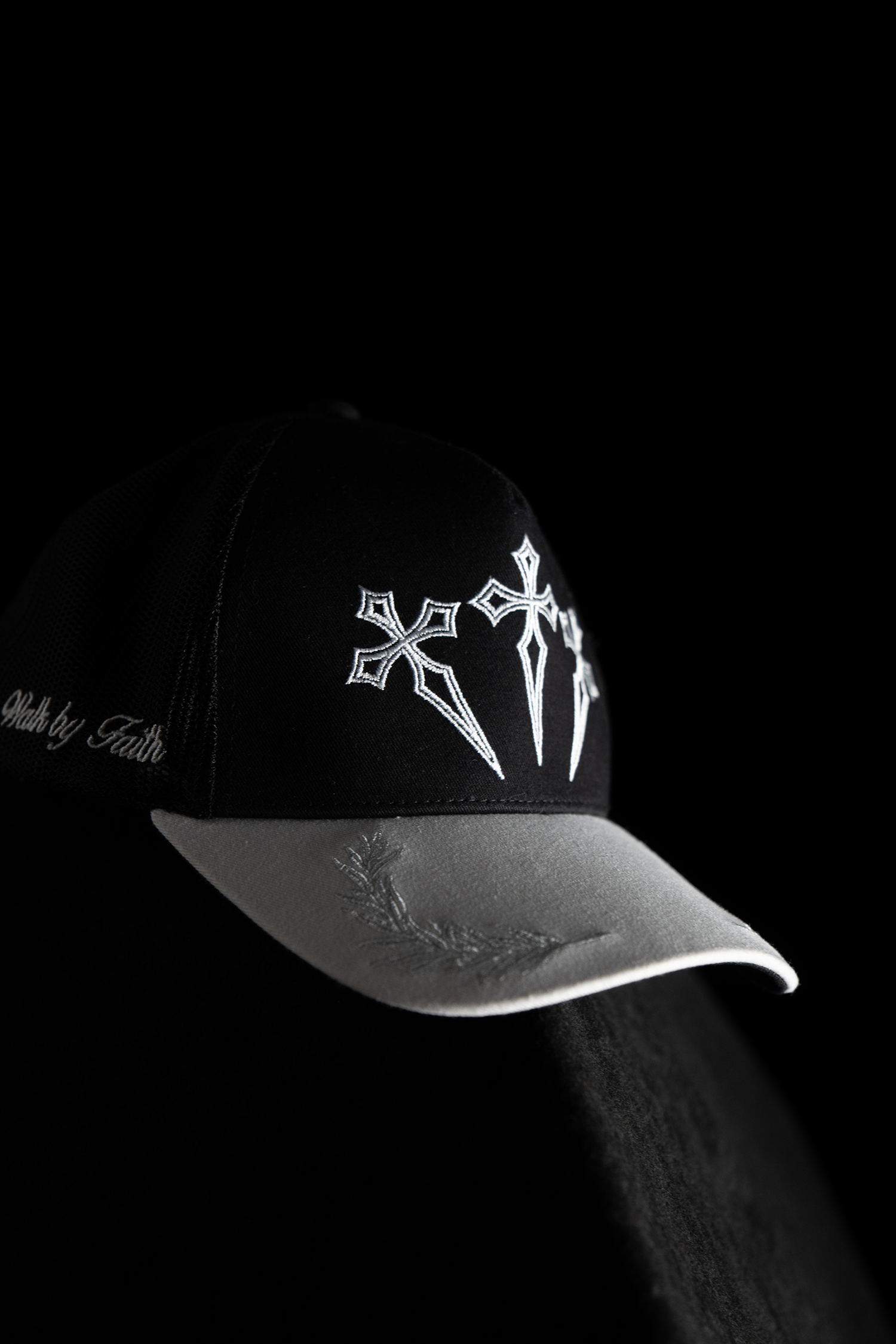 Redeemer Cap - White Black