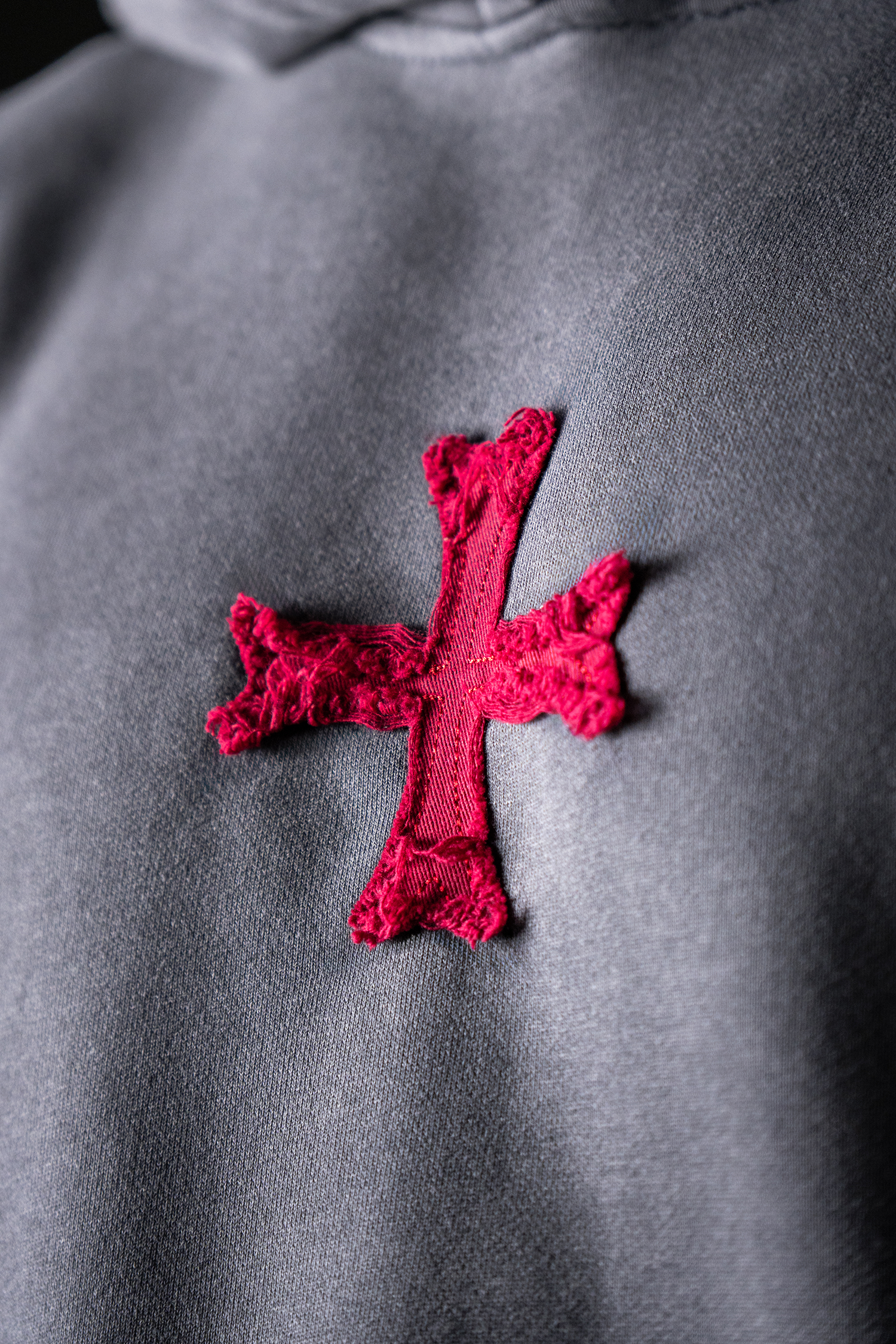 Crusader Armor Hoodie - Gray