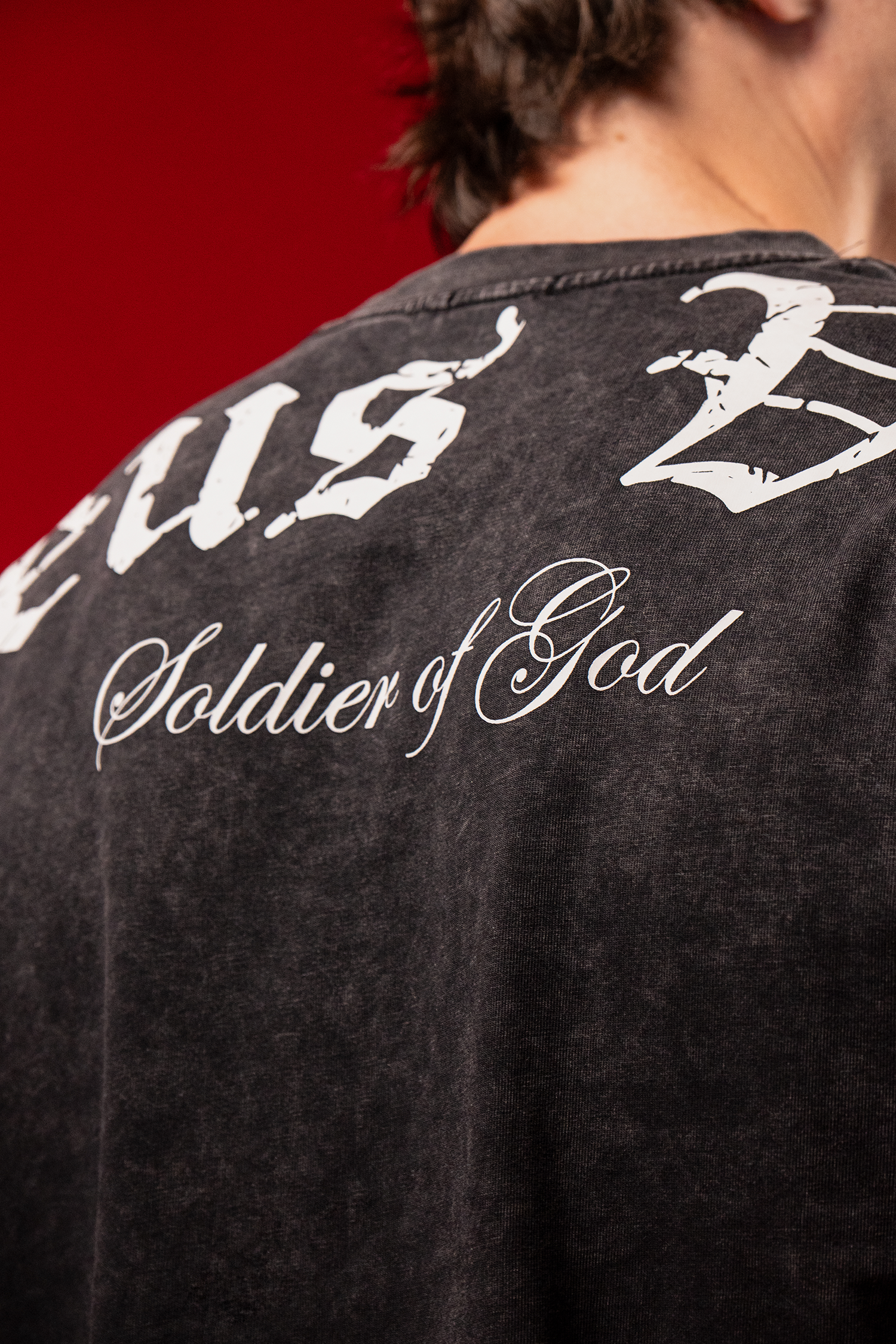 Deus Vult T-Shirt - Black
