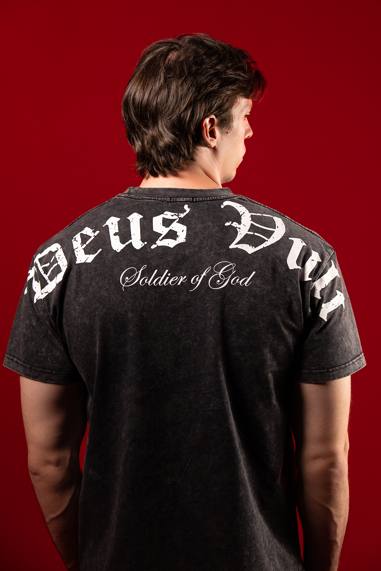 Deus Vult T-Shirt - Black