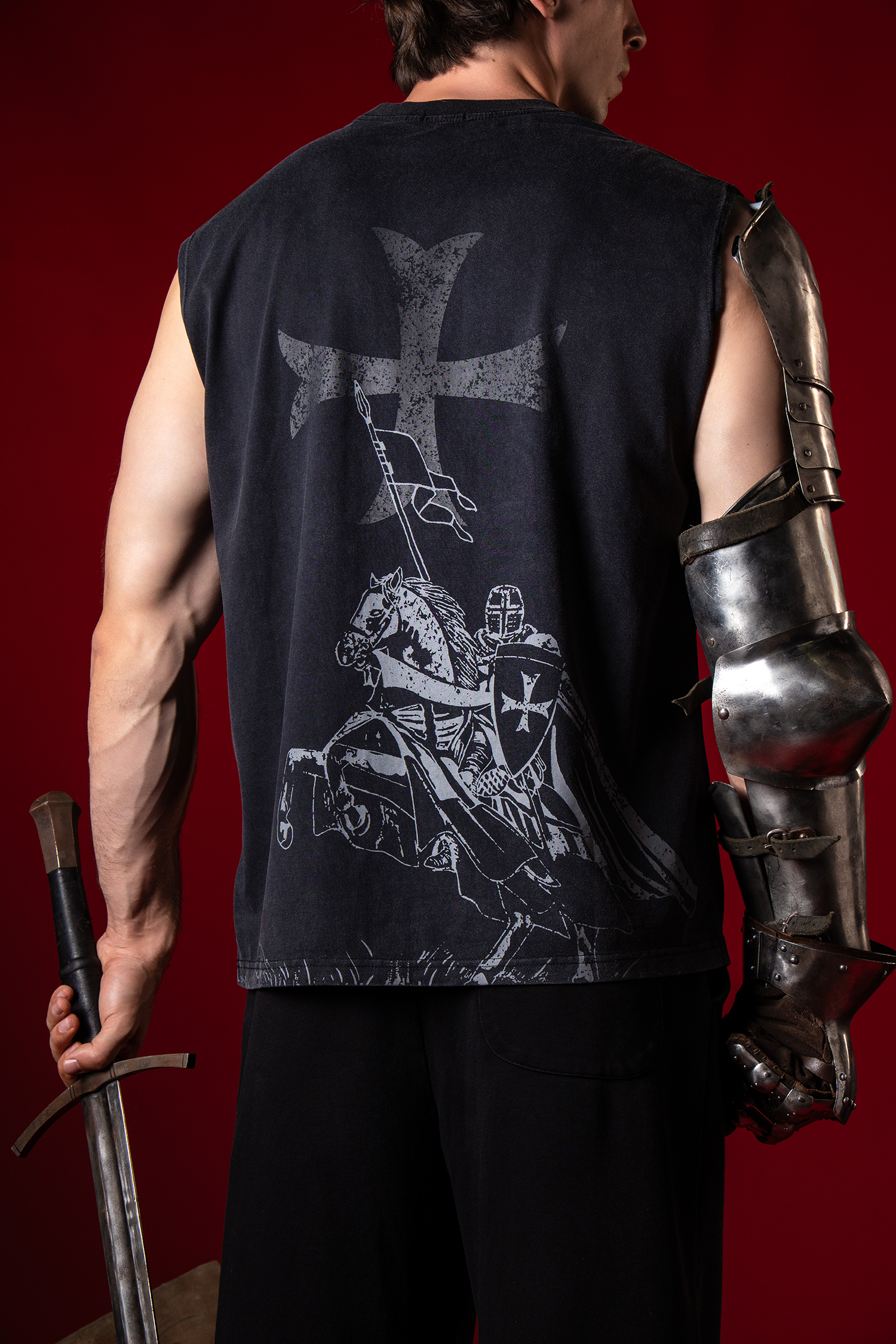 Vengeance Belongs to God Cut Off Tee