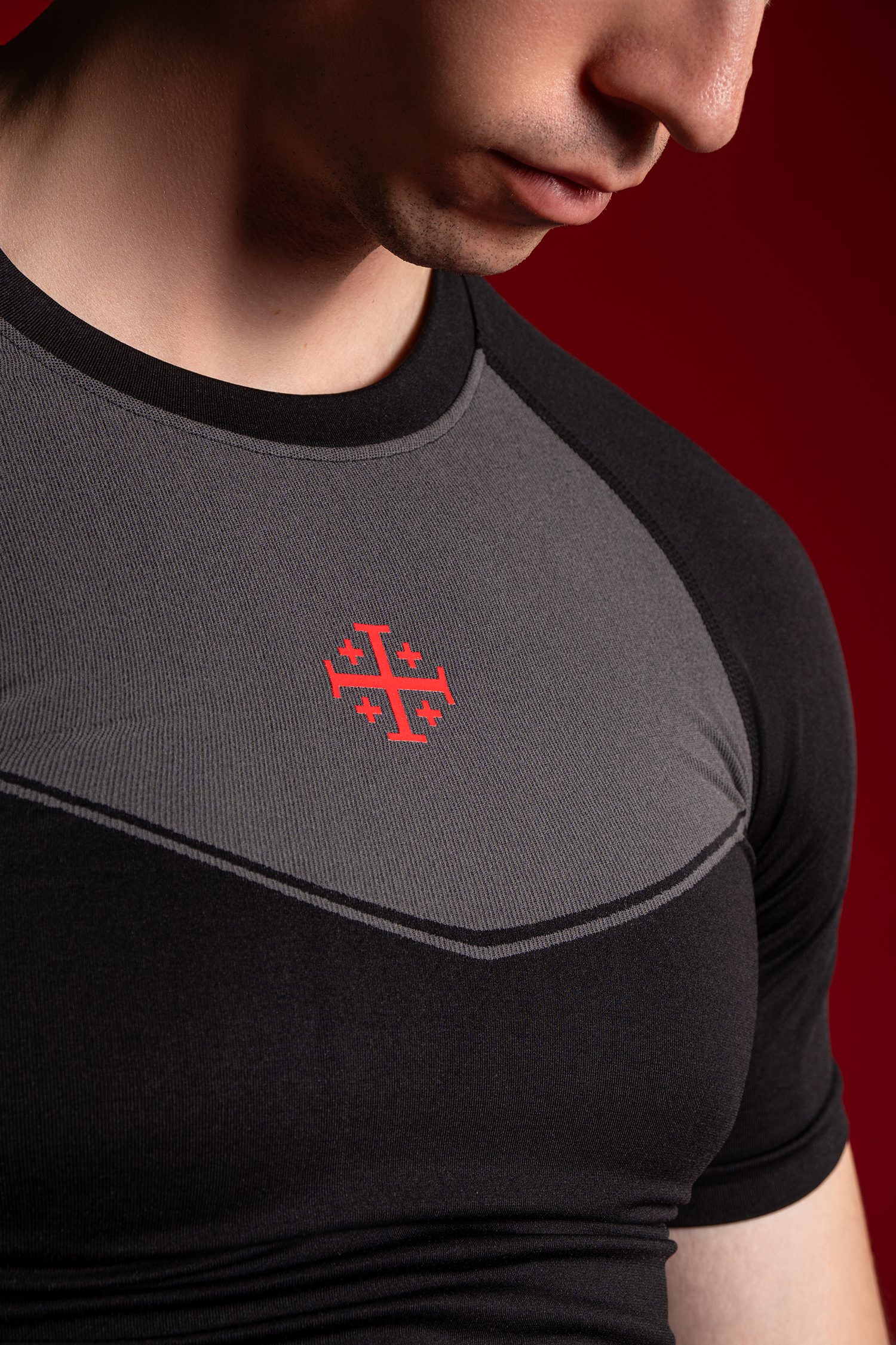 Jerusalem Cross Compression Tee