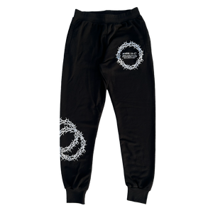 Crown of Thorns Joggers - Black