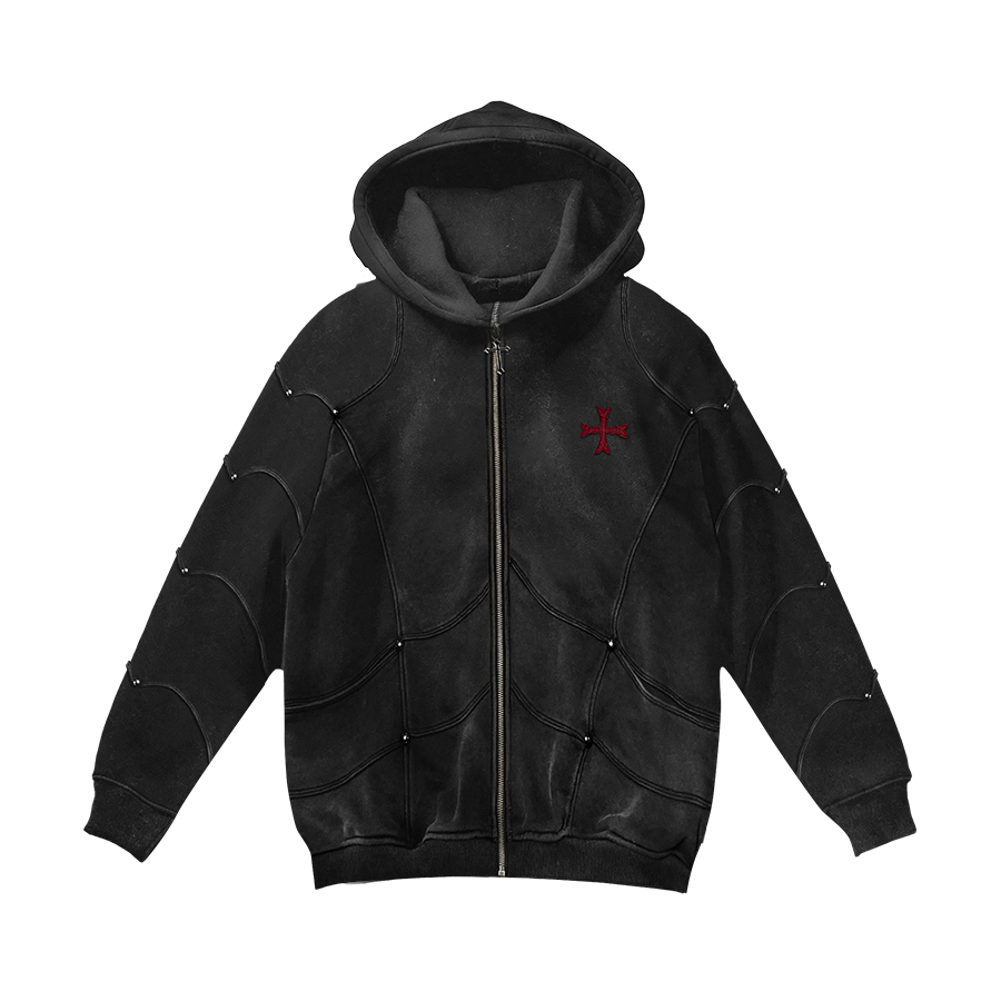 Crusader Armor Zip Up Hoodie