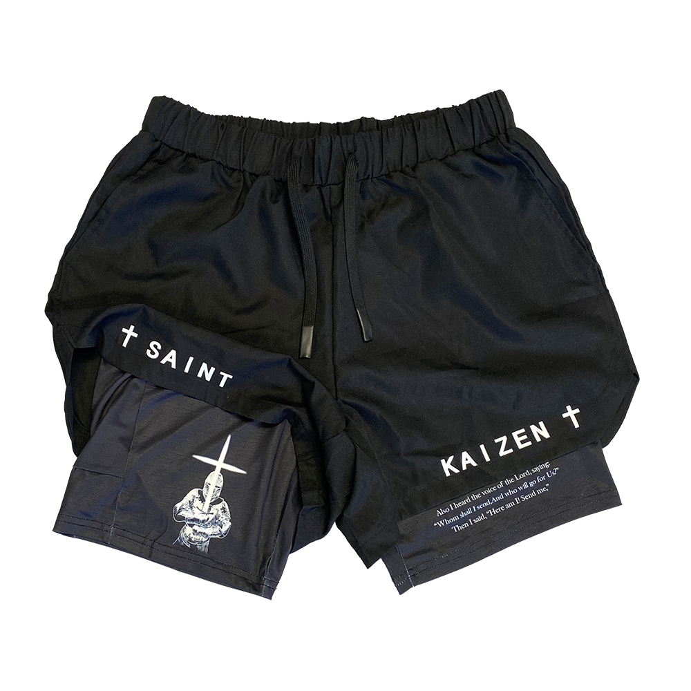 Crusader Performance Shorts - Black