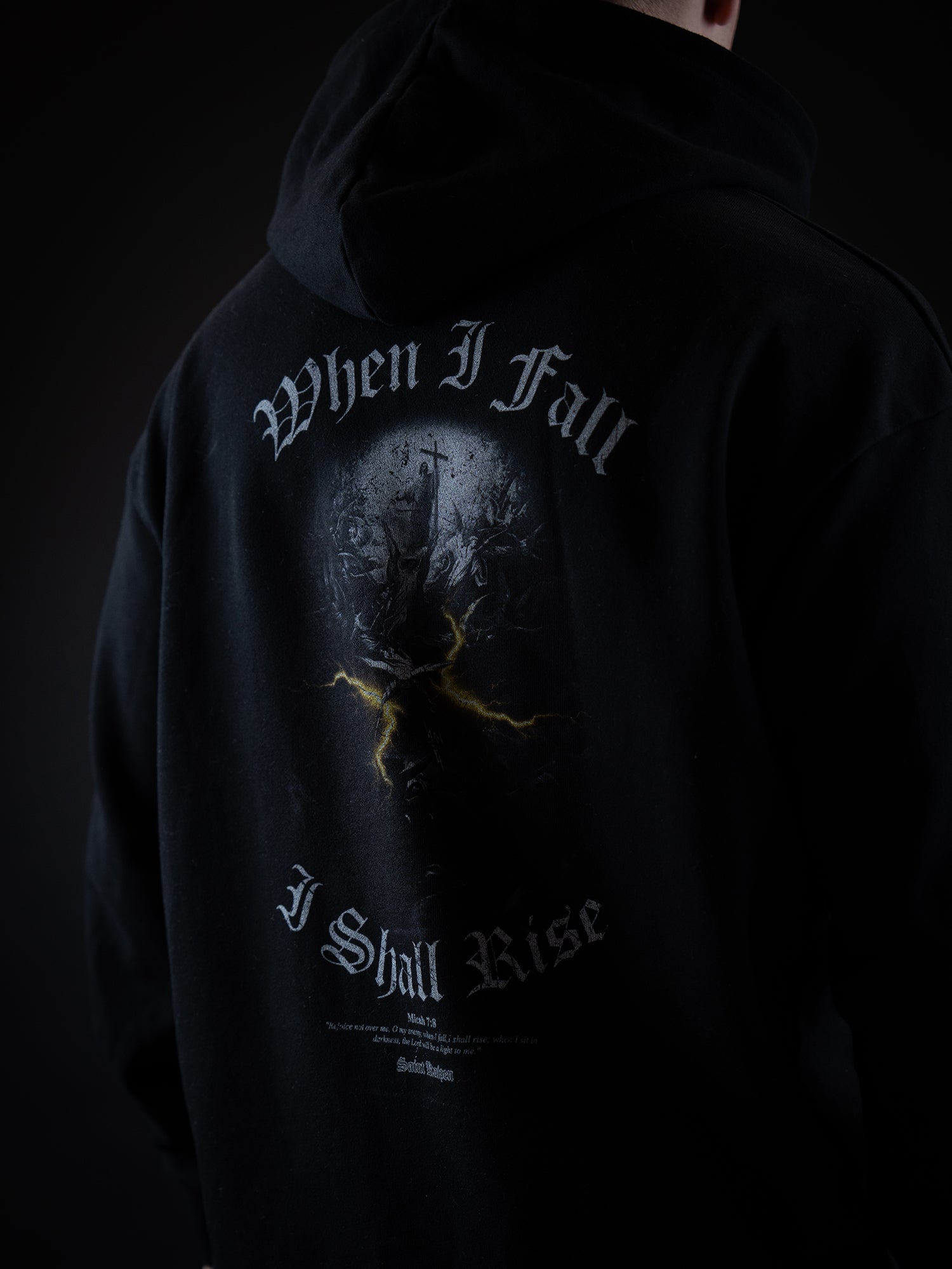 Light In The Darkness Hoodie - Black