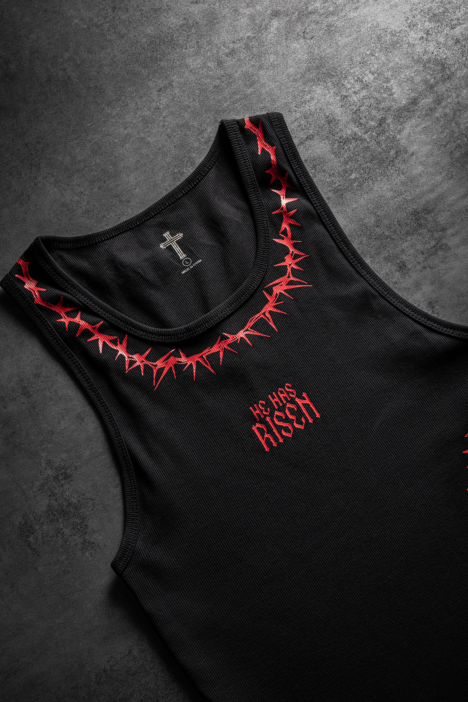 Risen Tank Top - Black