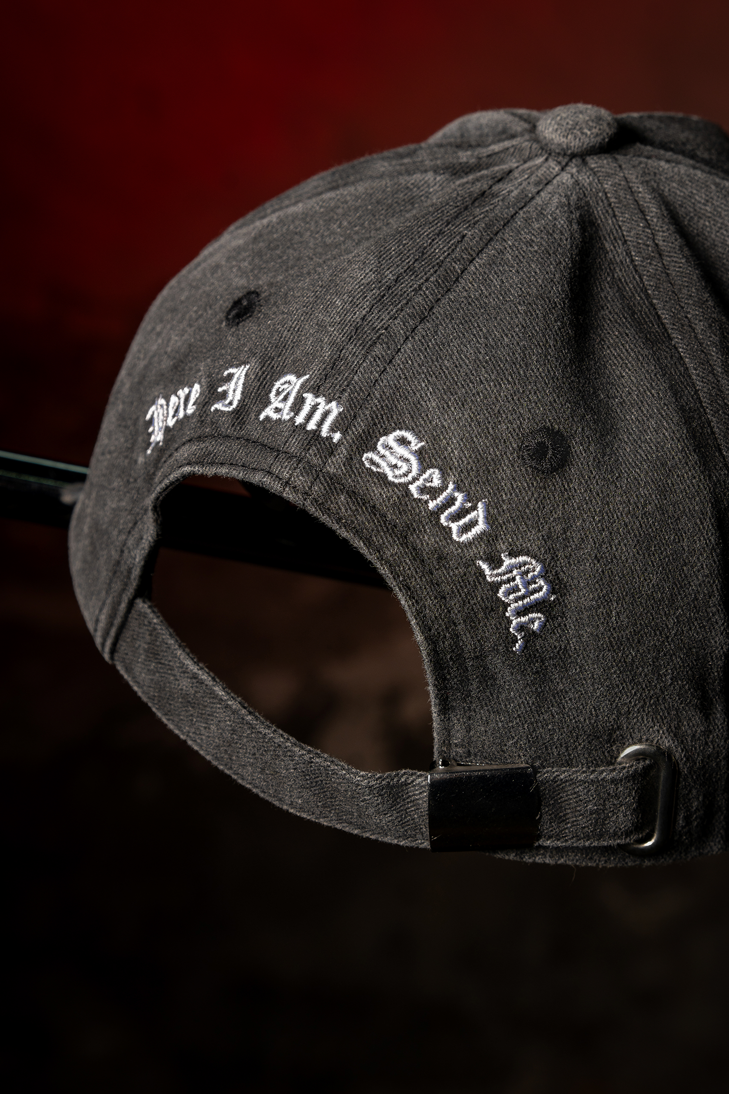 Isaiah 6:8 Embroiderey Cap