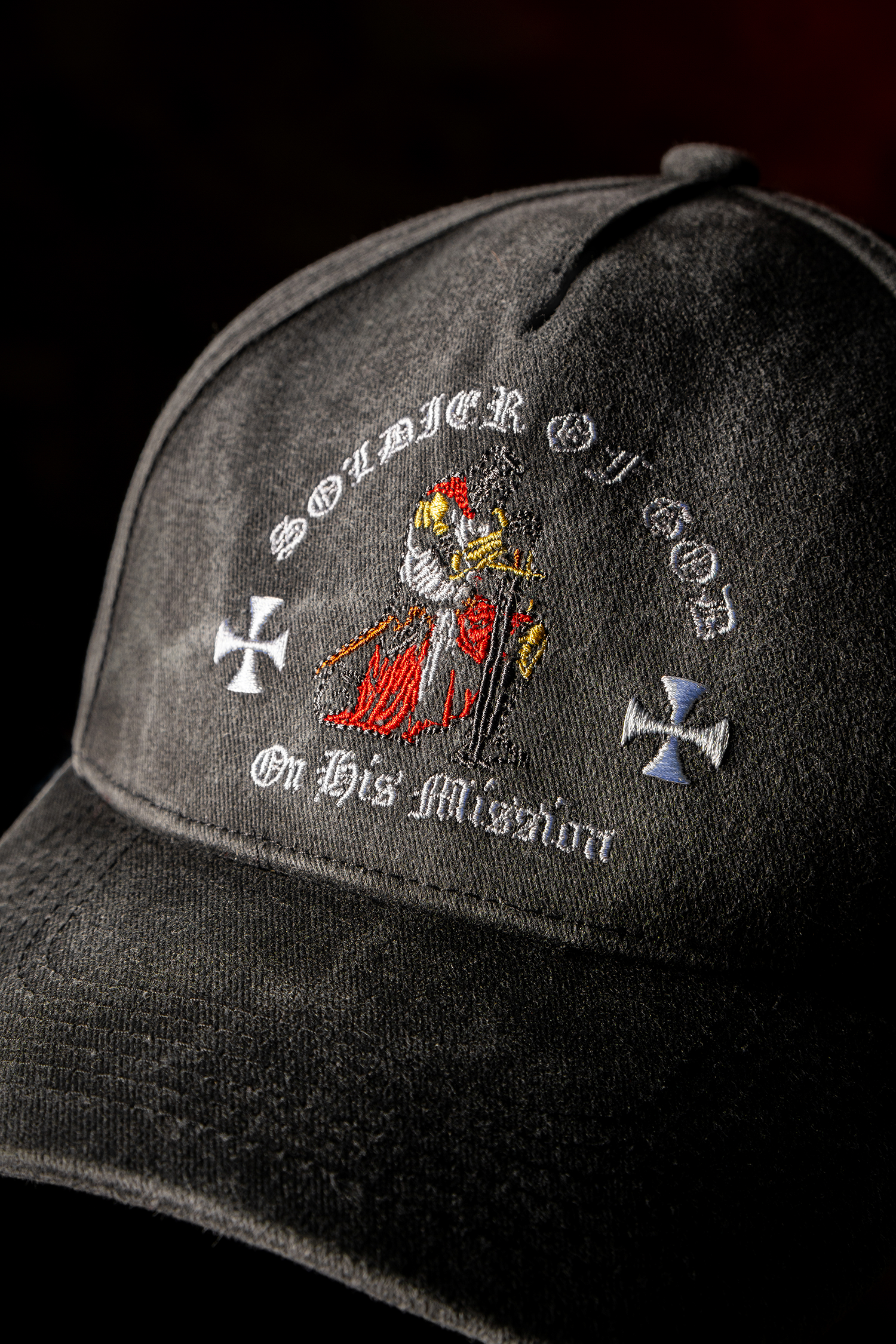 Soldier Embroidery Cap