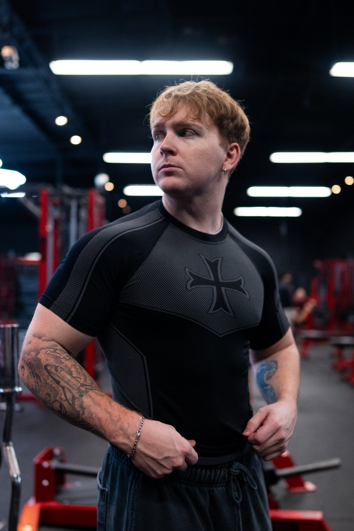 Crusader Cross Compression Tee