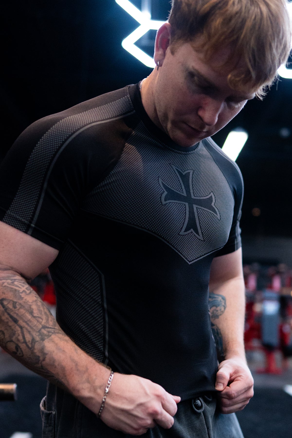 Crusader Cross Compression Tee