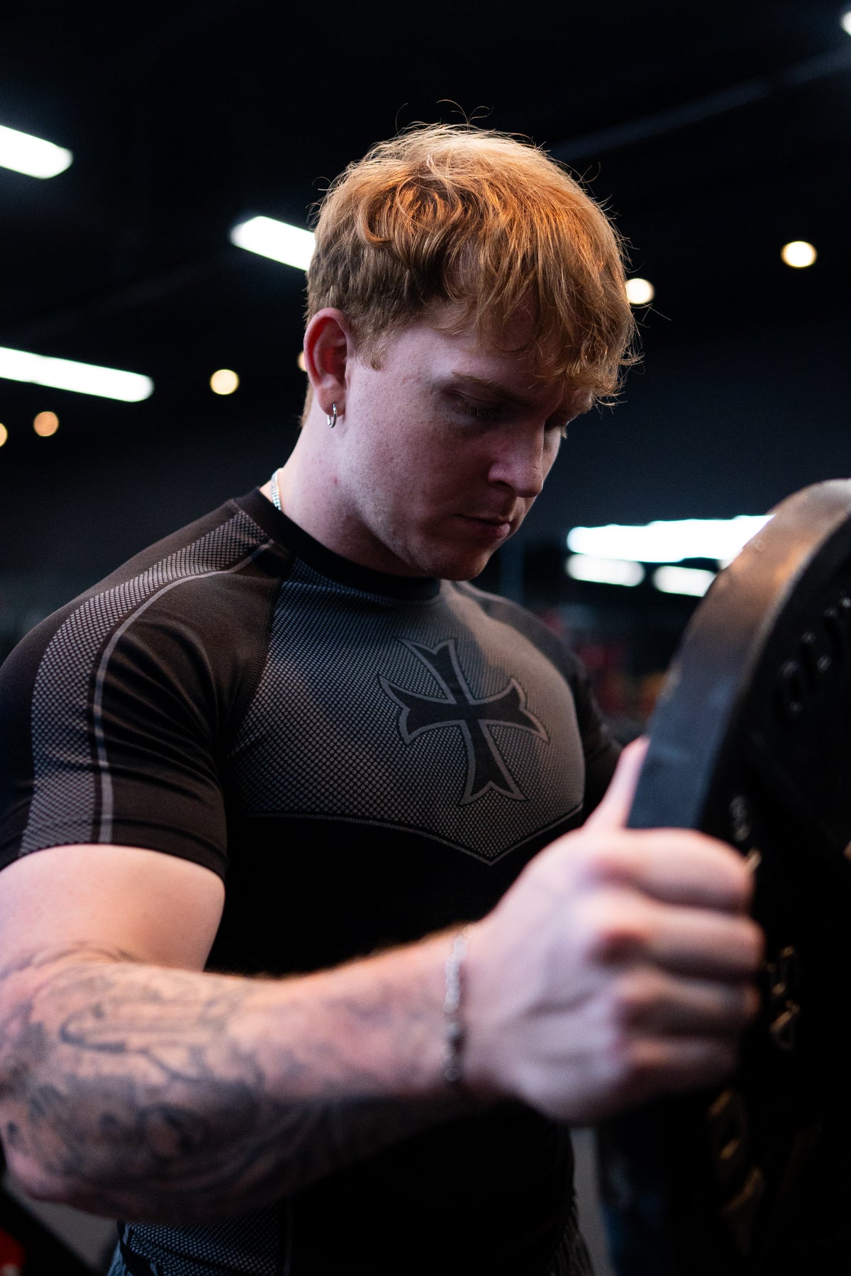 Crusader Cross Compression Tee