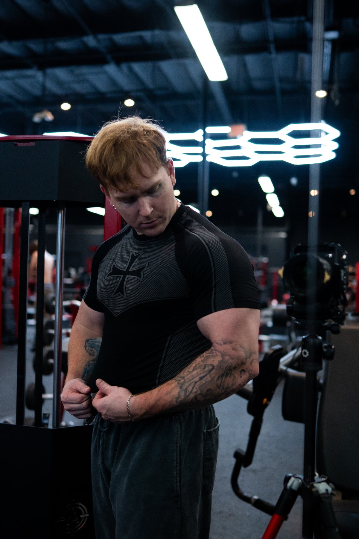 Crusader Cross Compression Tee