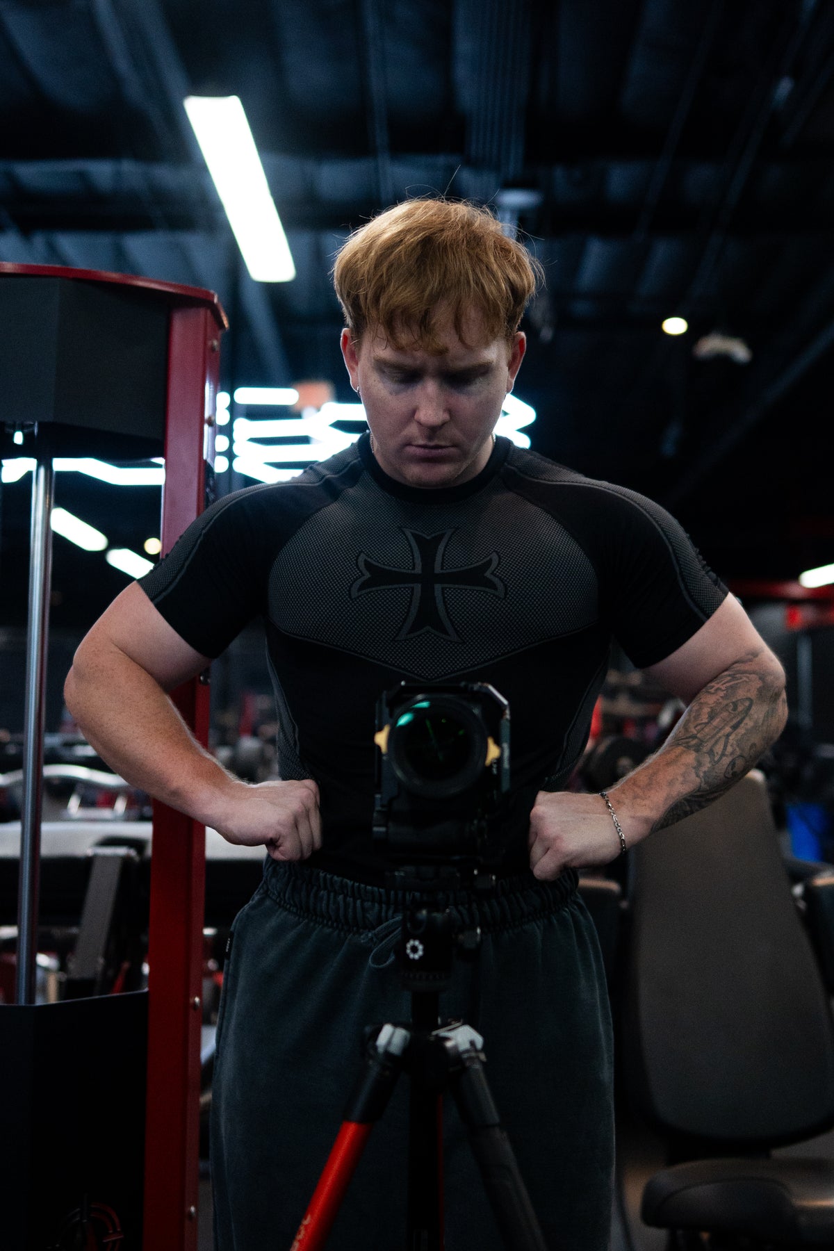 Crusader Cross Compression Tee