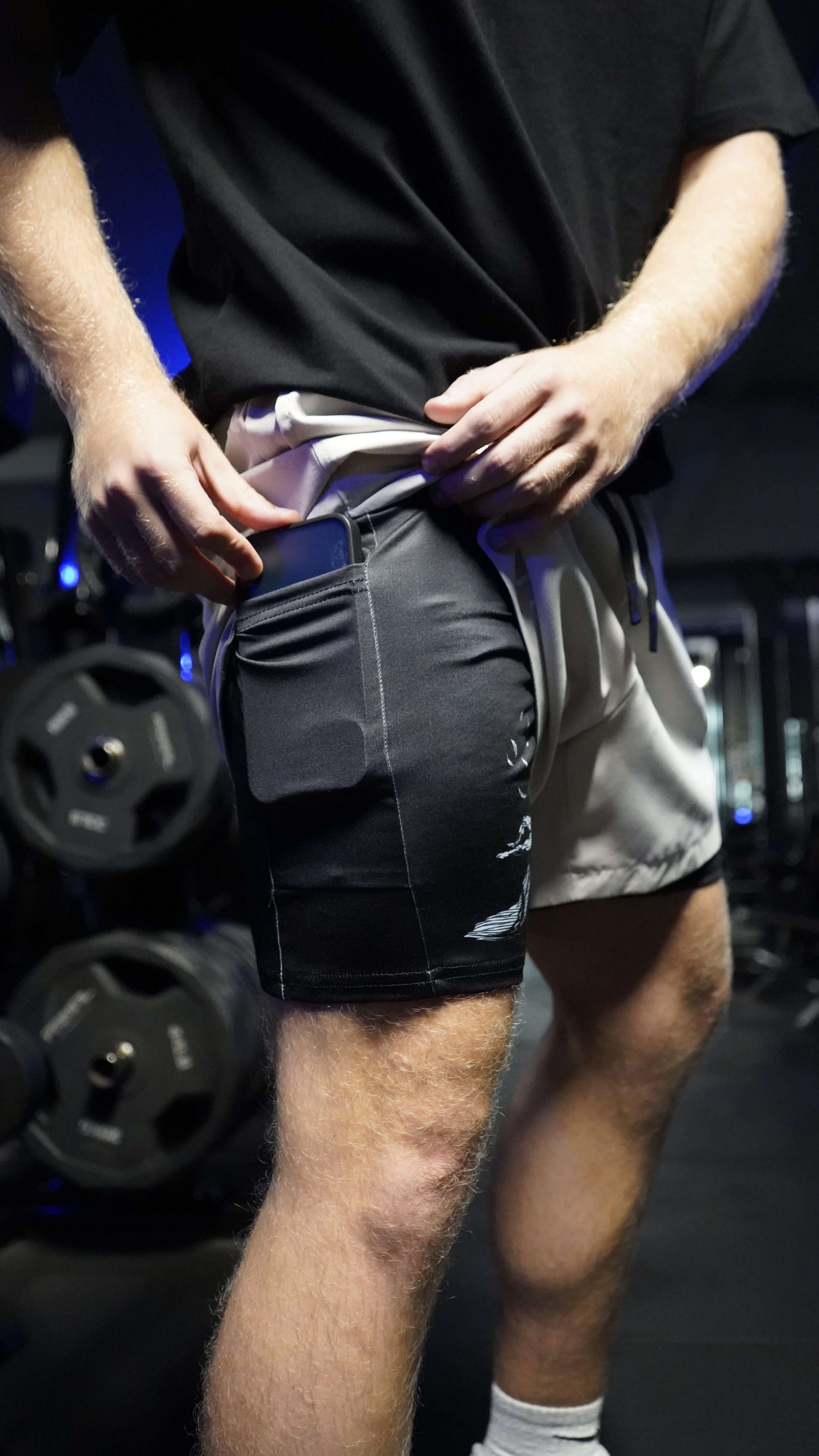 Fallen Angel Performance Shorts - Gray