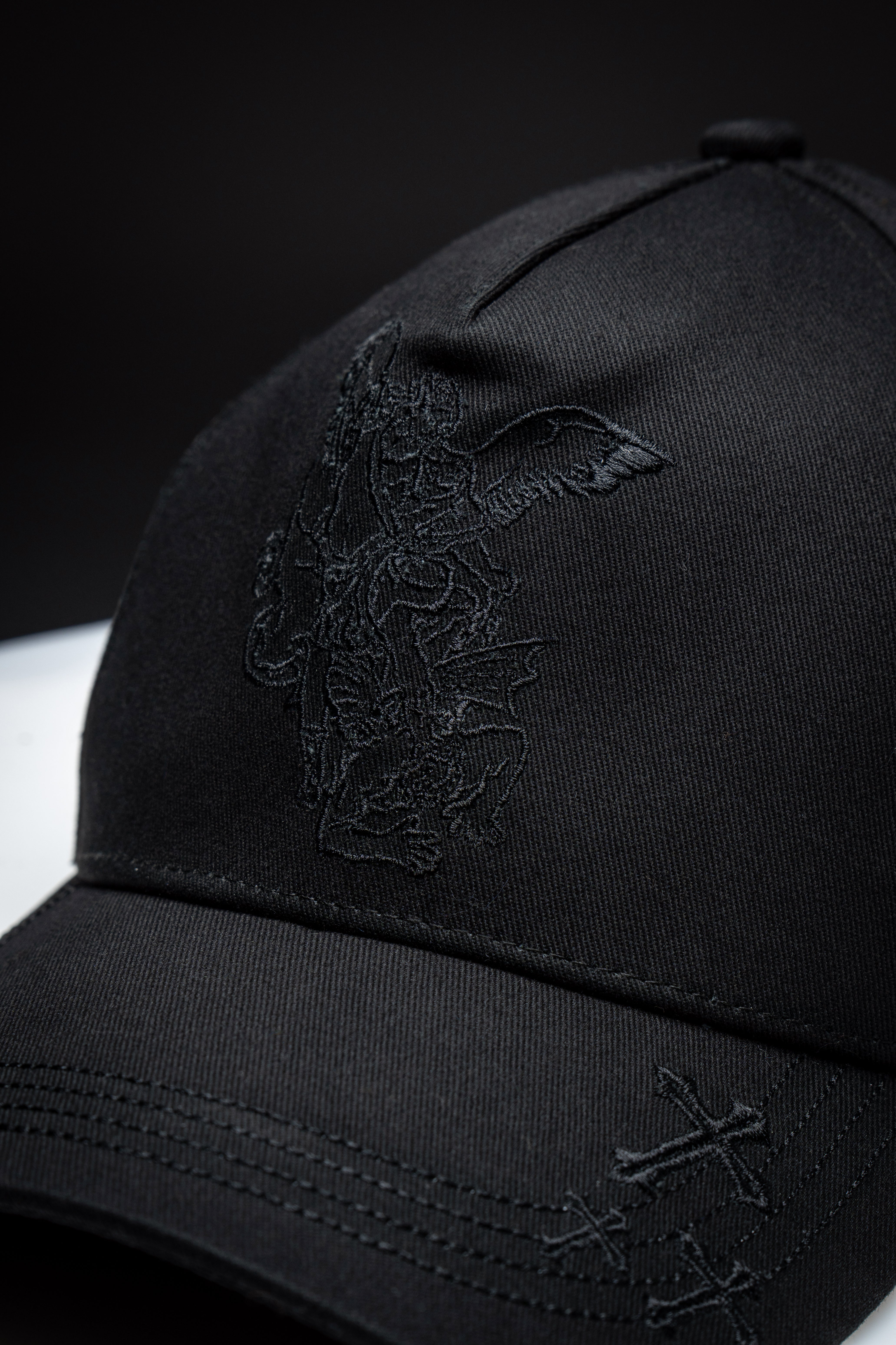 Archangel Michael Cap - Black