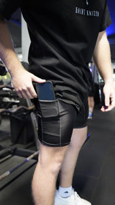 Isaiah 41:10 Performance Shorts - Black