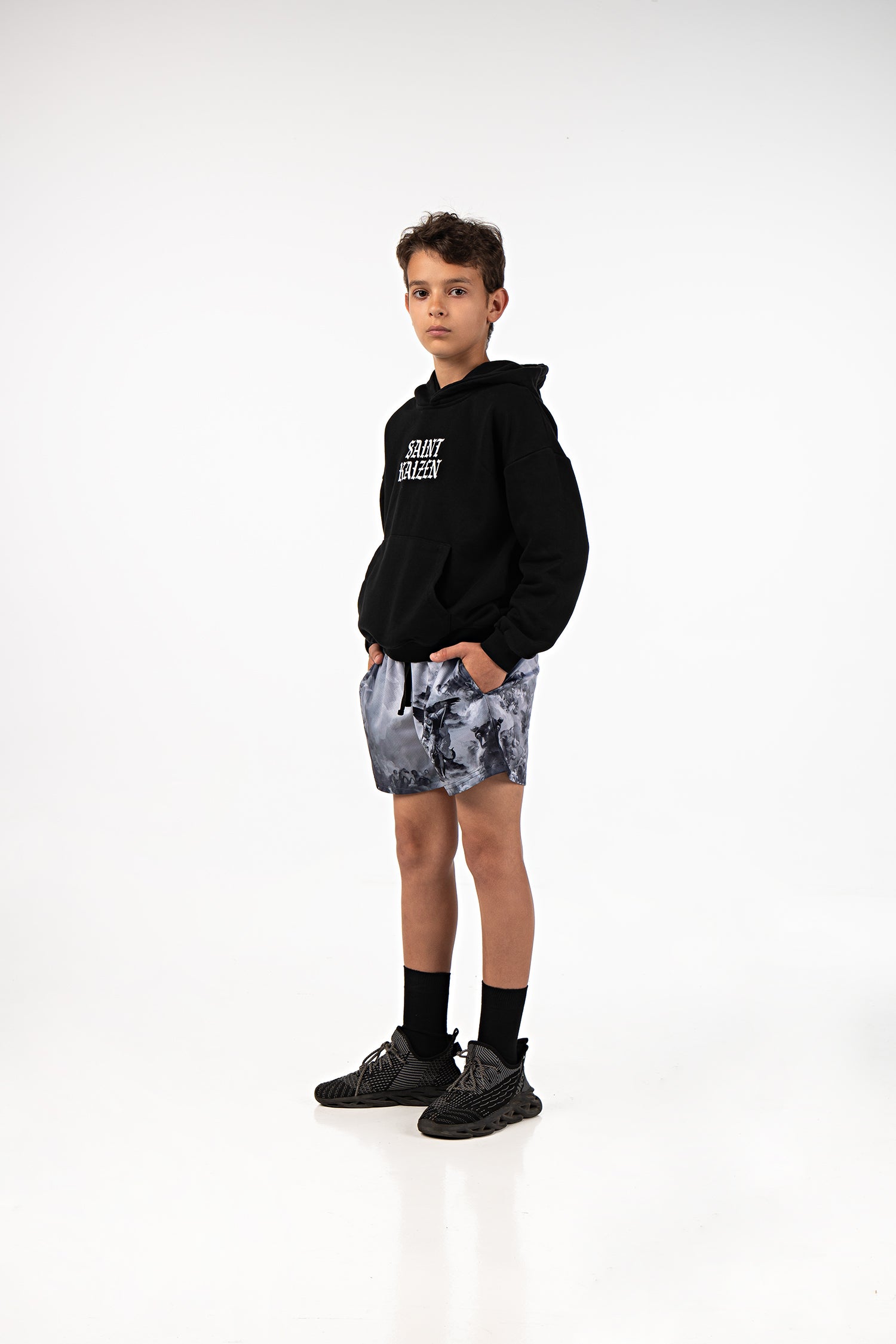 Archangel Michael Youth Mesh Shorts